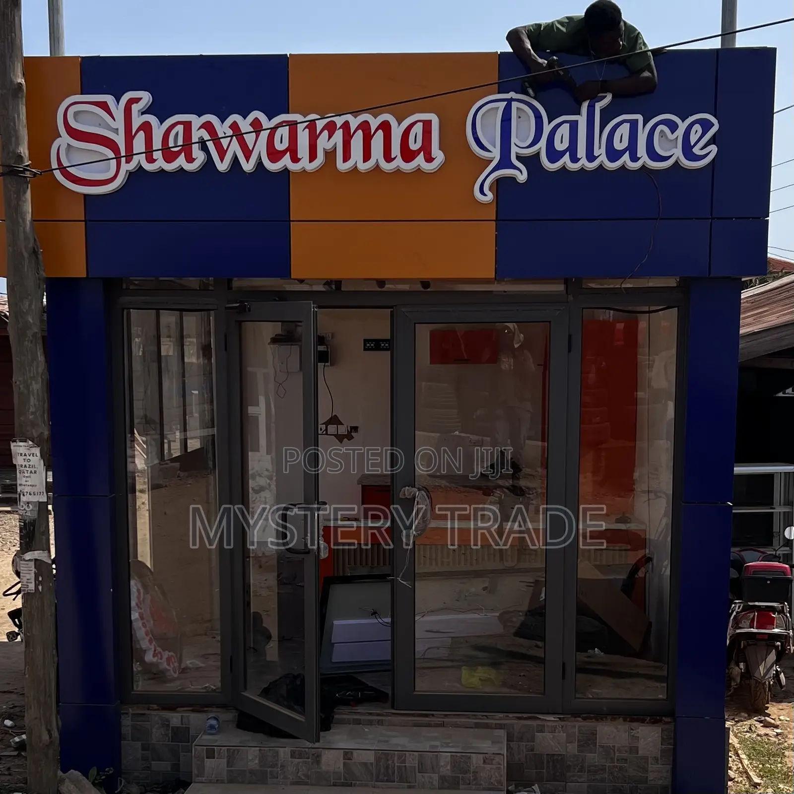 3d Signage for Shawarma Palace