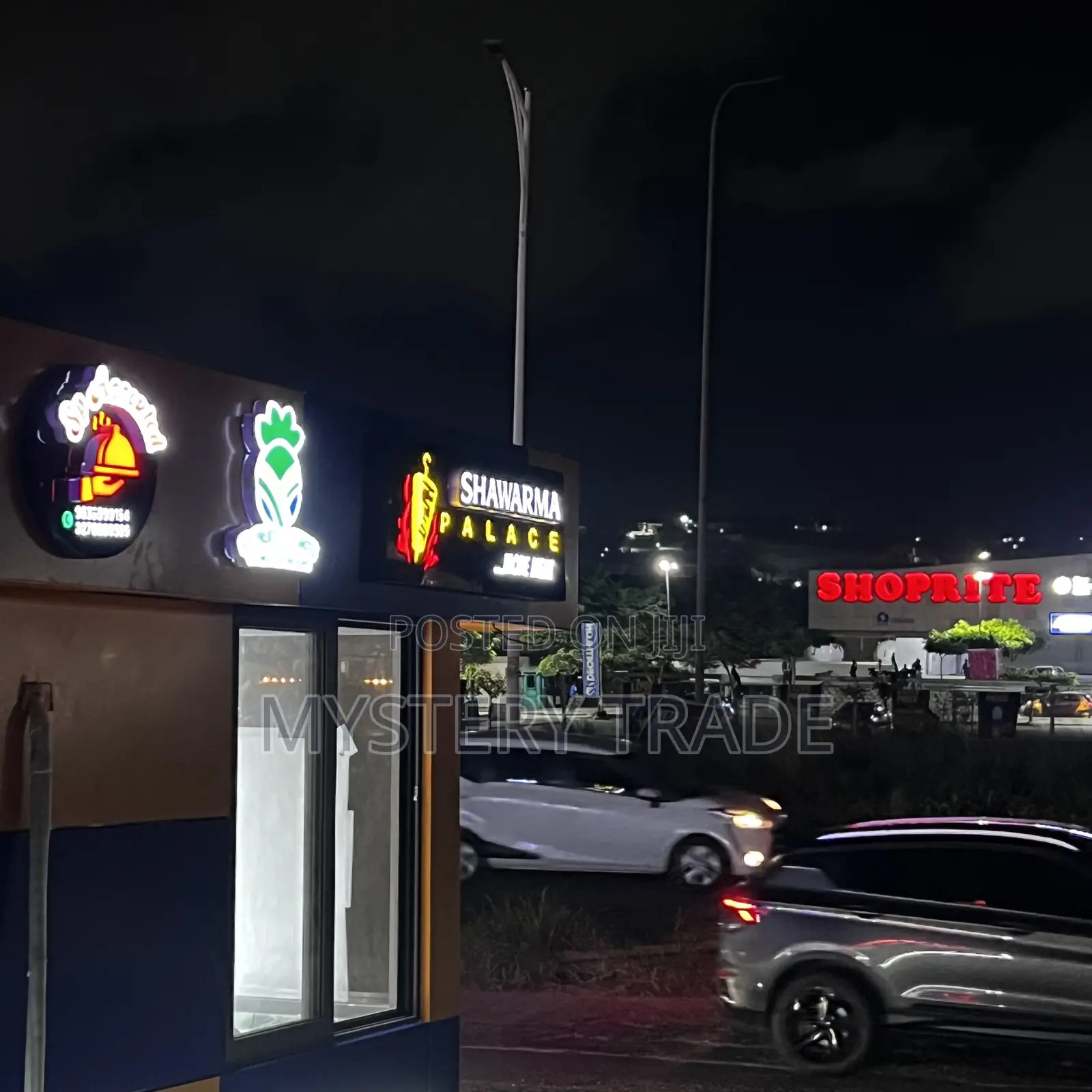 3d Signage for Shawarma Palace