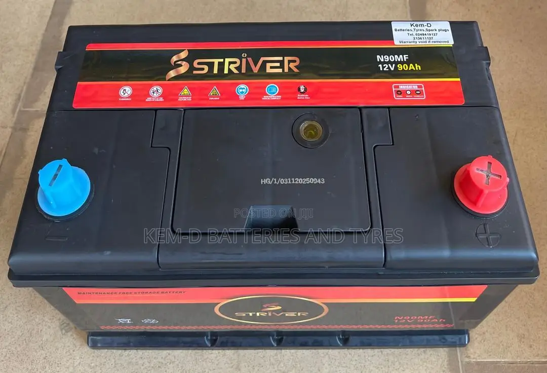 17 Plates Battery Striver Batteries - Free Delivery and Installation