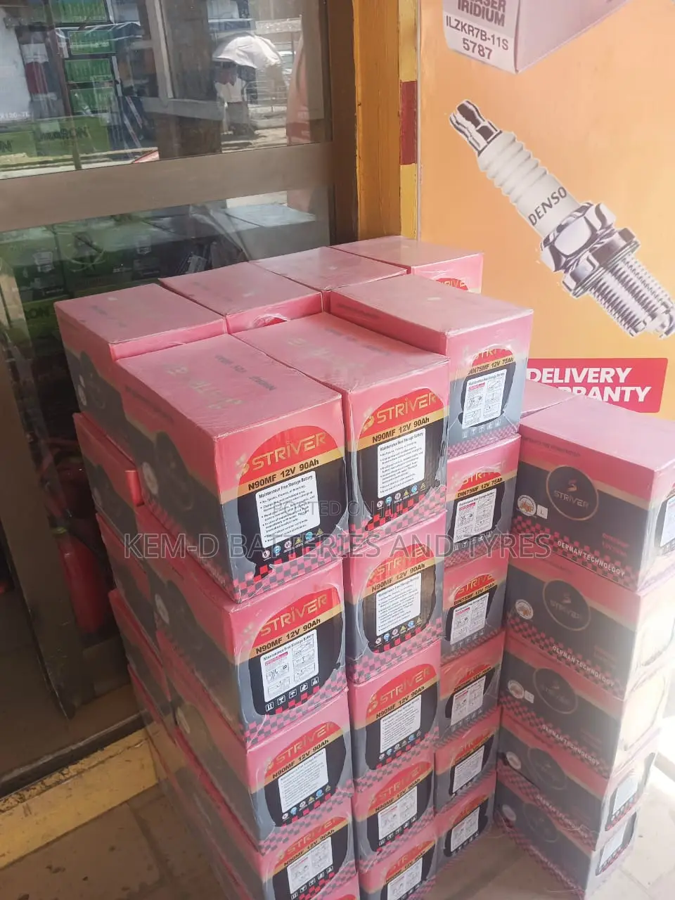 17 Plates Battery Striver Batteries - Free Delivery and Installation