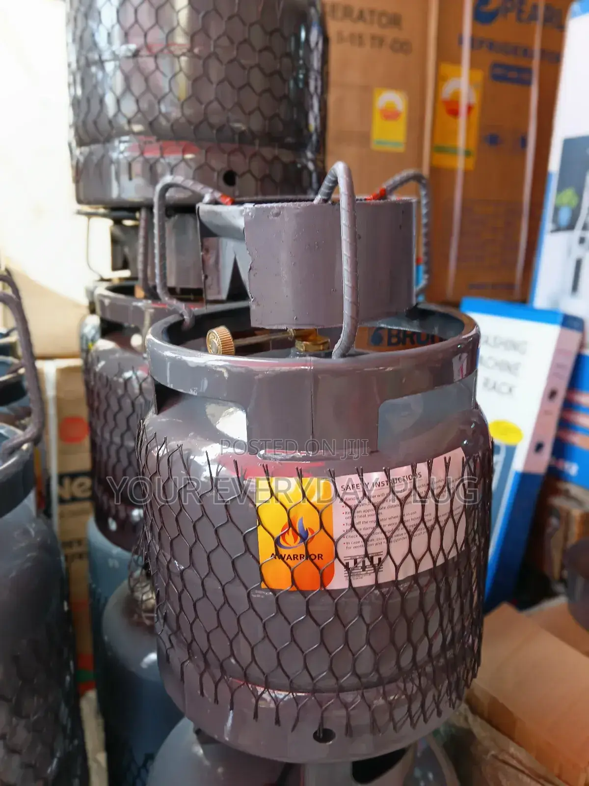 6kg Gas Cylinders With Head of Your Choice