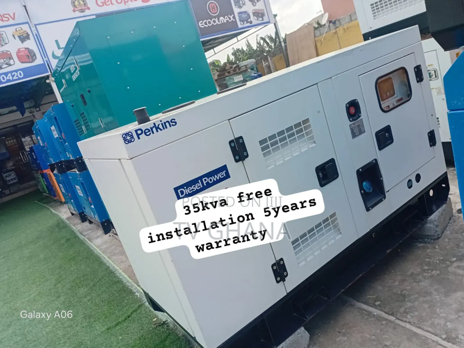 Genuine Perkins 35kva Generator – Superior Build
