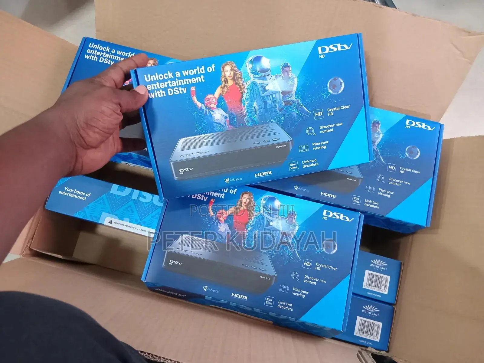 Promo DSTV Full Set (Decoder + Dish and Accessories) World Cup Promo