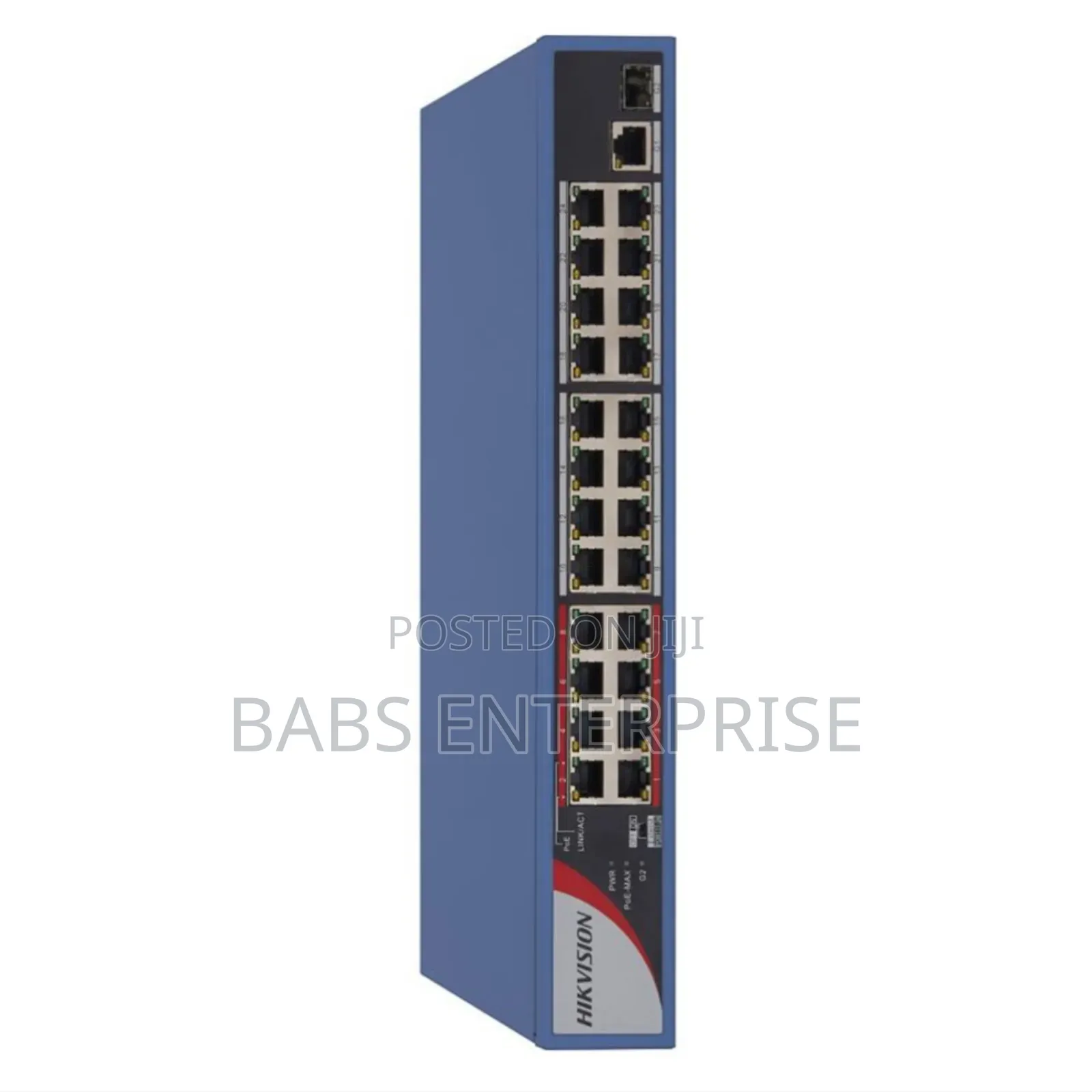 Hikvision 24 Port Fast Ethernet Unmanaged Poe Switch
Ds-3e0326p-e