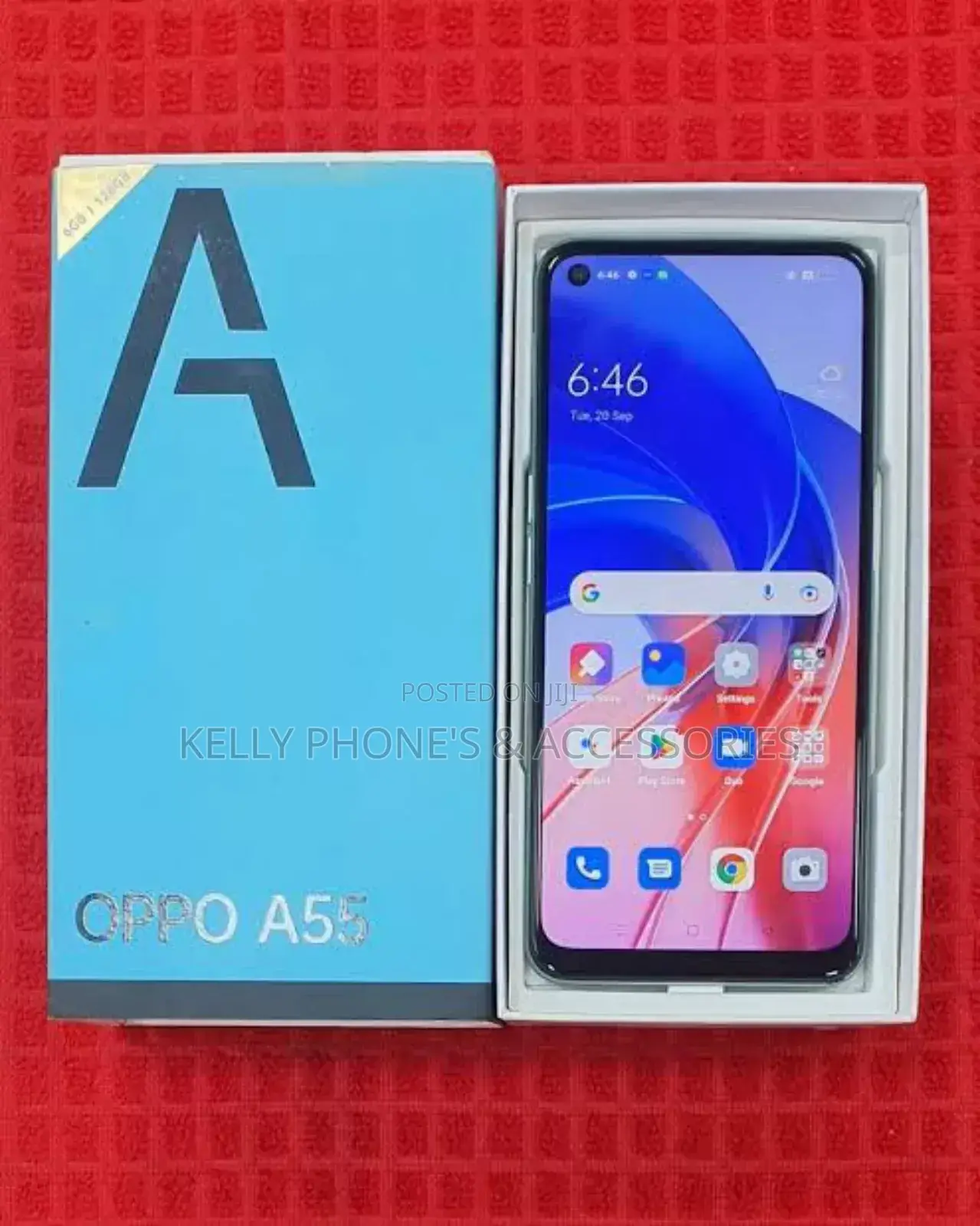 New Oppo A55s 128 GB Black
