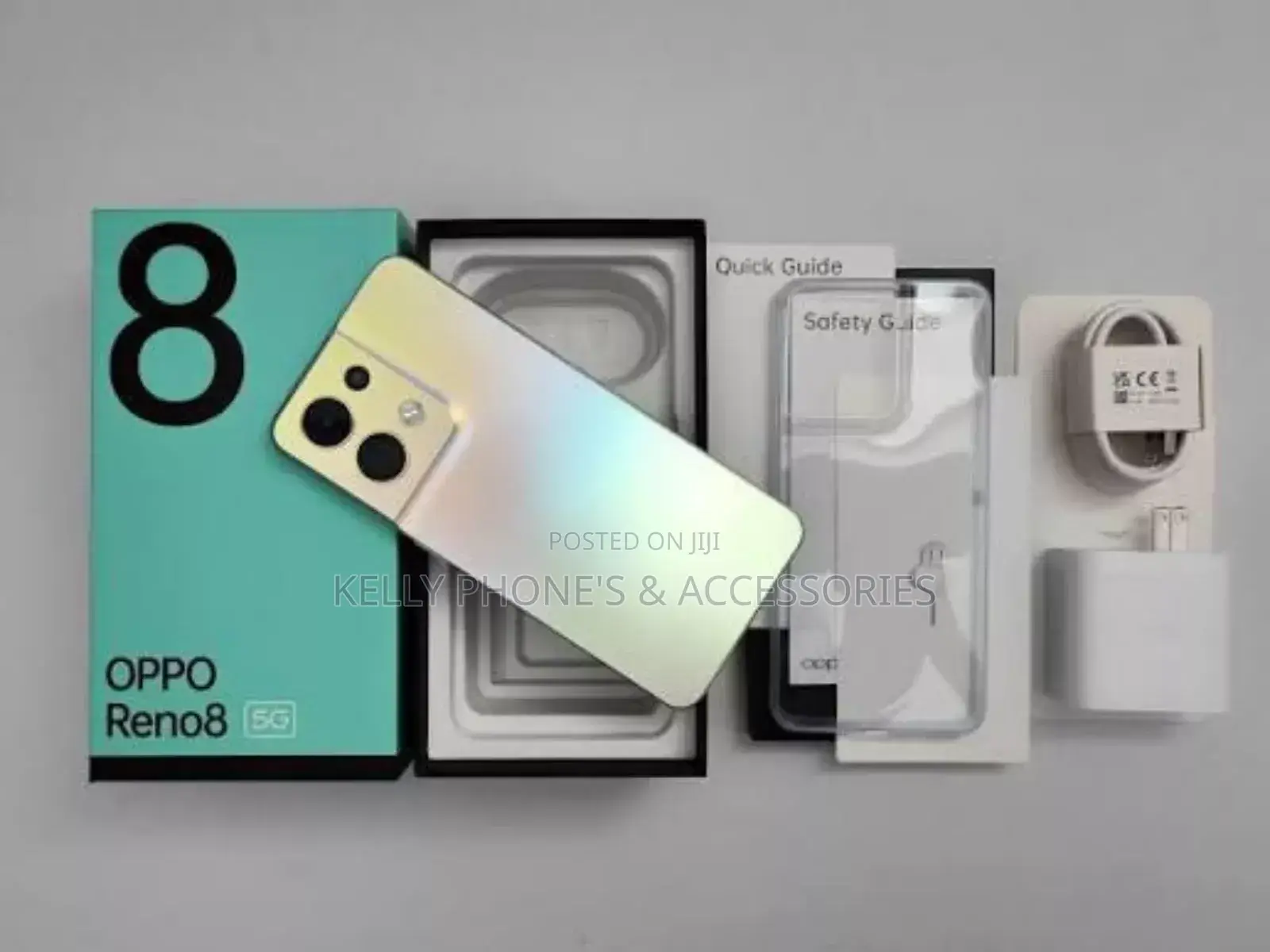 New Oppo Reno8 256 GB Silver