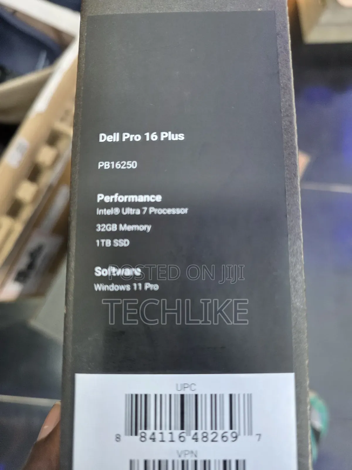 New Laptop Dell Pro 16 32GB Intel Core Ultra 7 SSD 1T