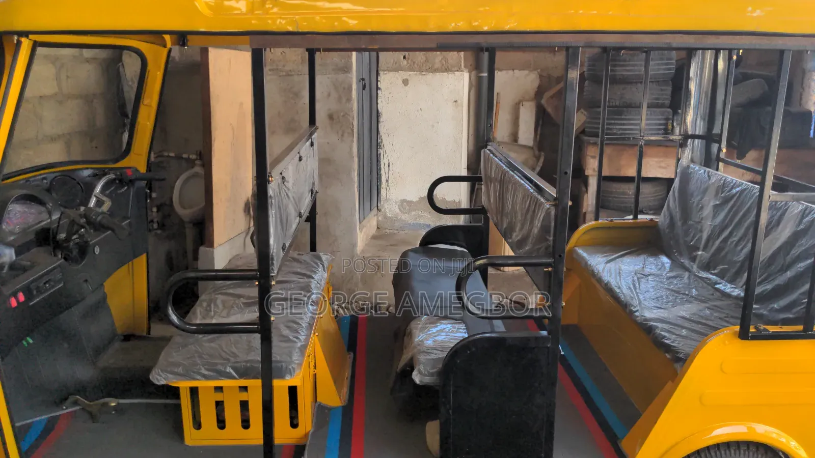 New Tricycle 2024 Yellow