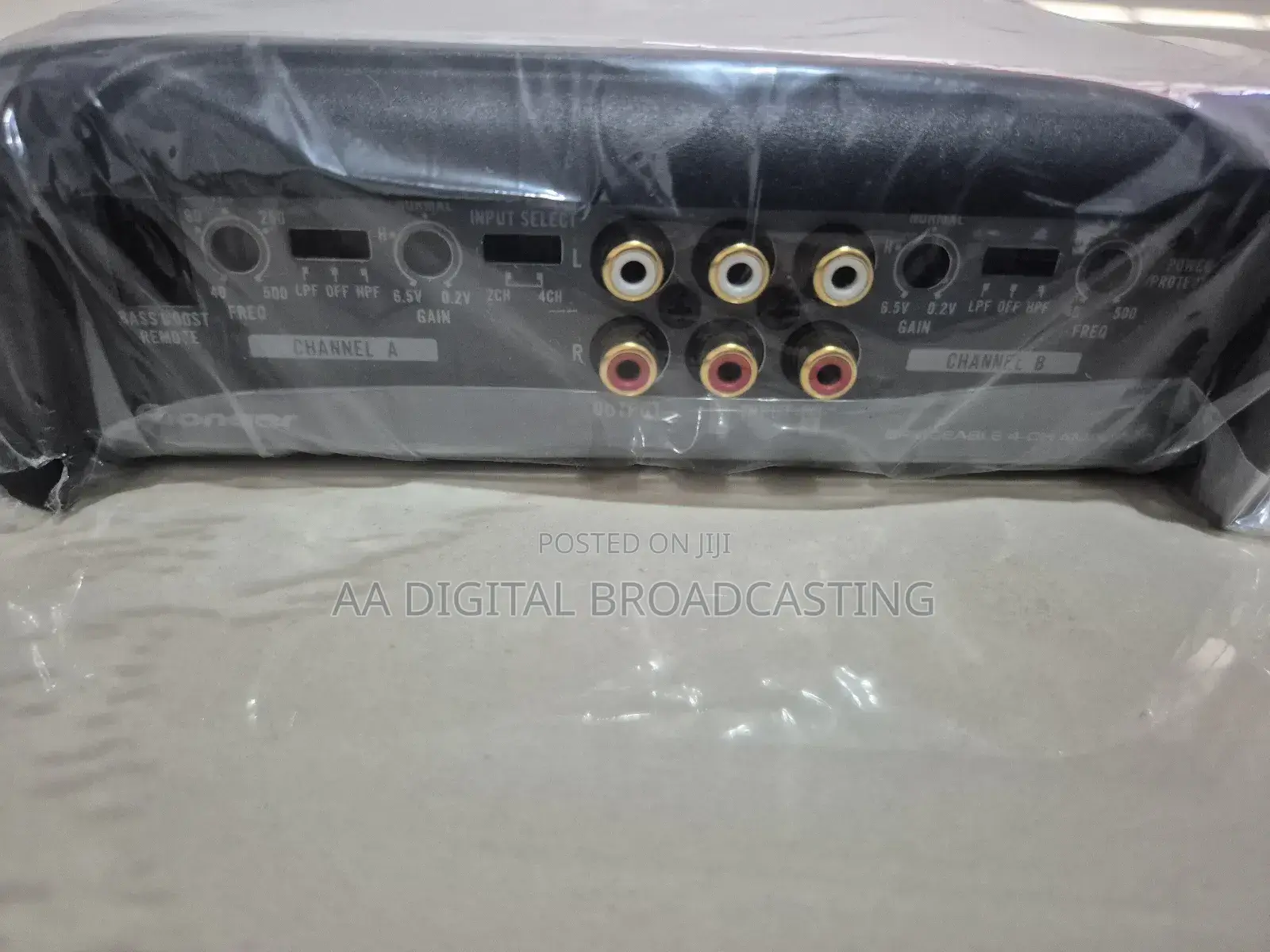 Pioneer Gm-Dx874 1200w 4-Channel Car Amplifier