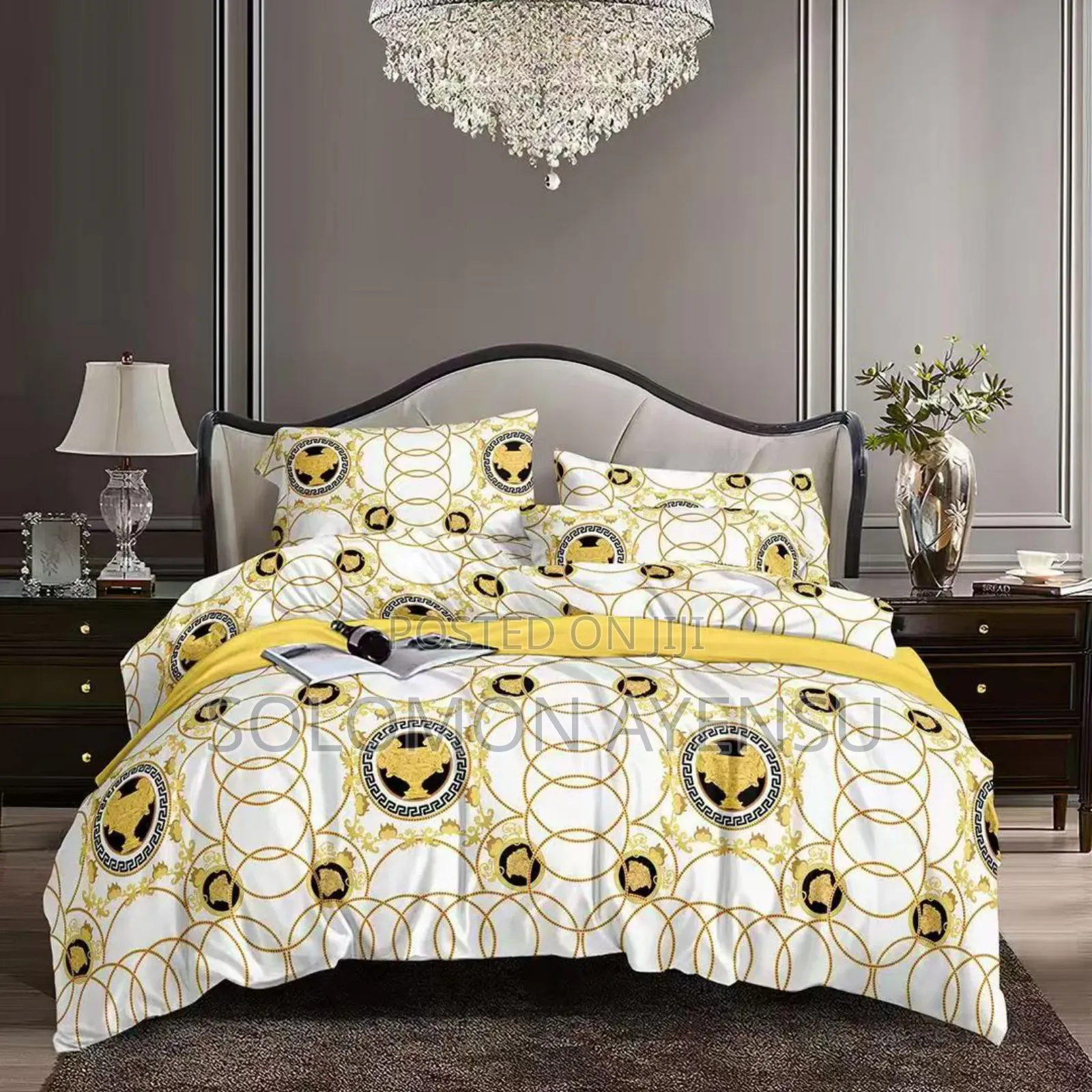 Quality 5 in 1 Bedding Set 2 Bedsheets and 5 Pillow Cases
