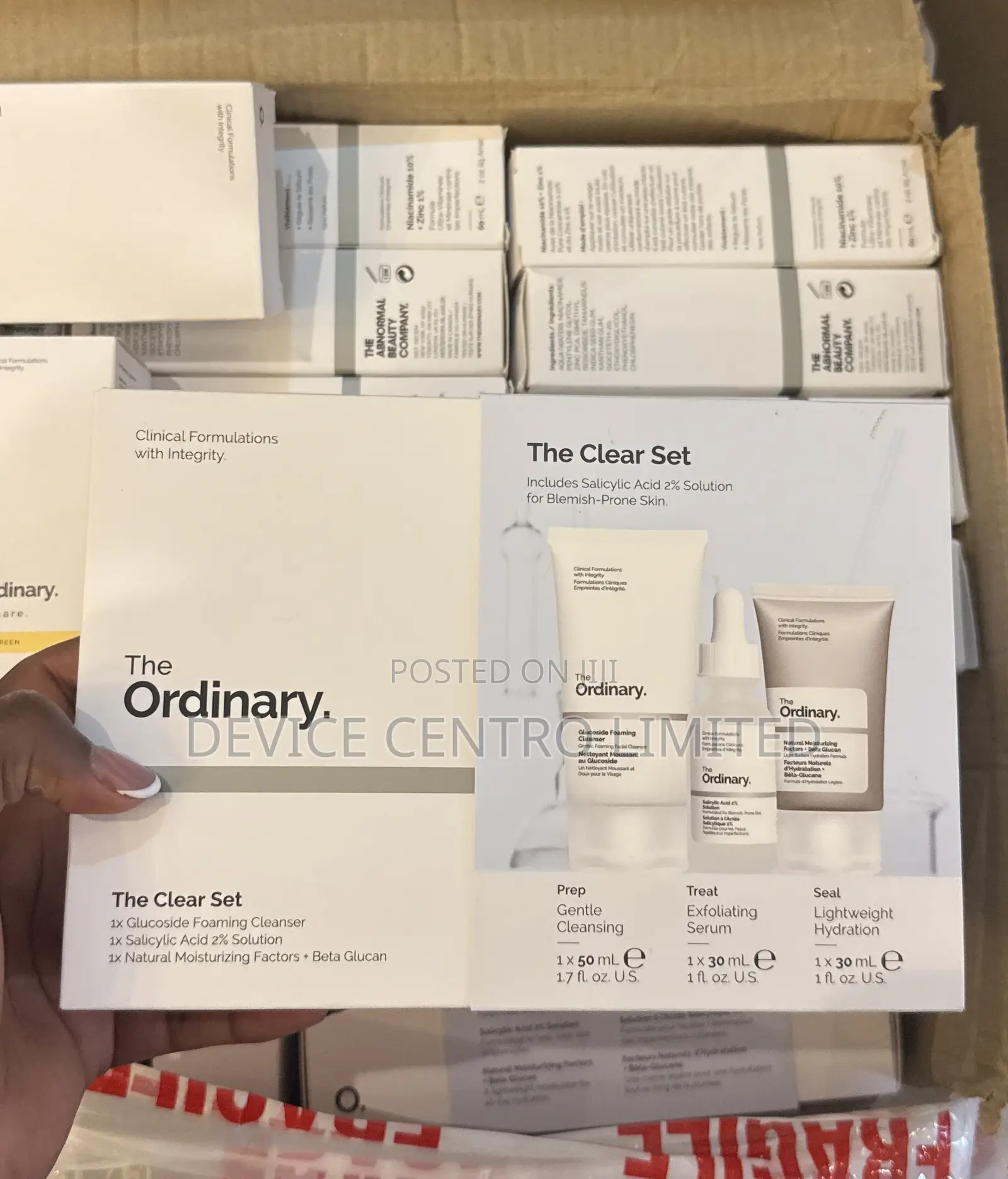 The Ordinary Acne/Clear Set