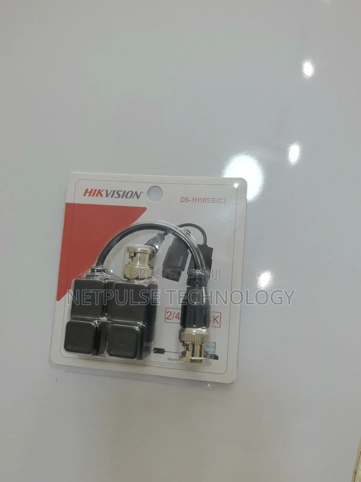 Hikvision Video Balun - Ds-1h18s/E(c)