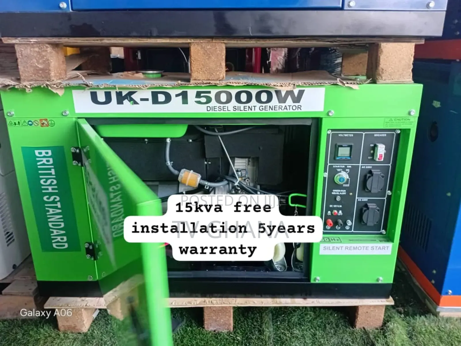 Full Copper 15kva Diesel Gen – Long Lasting Engine