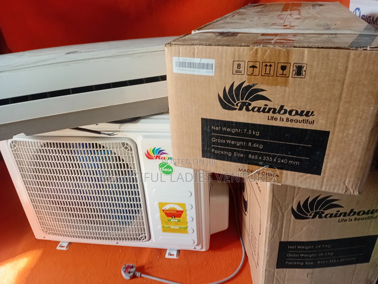 Cheerful Brisk Rainbow 1.5hp Ac With Massive Fantastic Cooling Flow