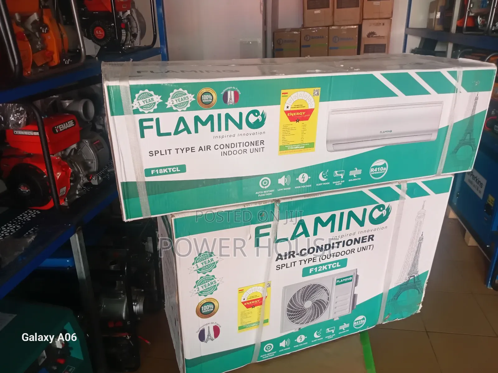 Flamino 1.5hp Ac – Brand New Modern Split Unit
