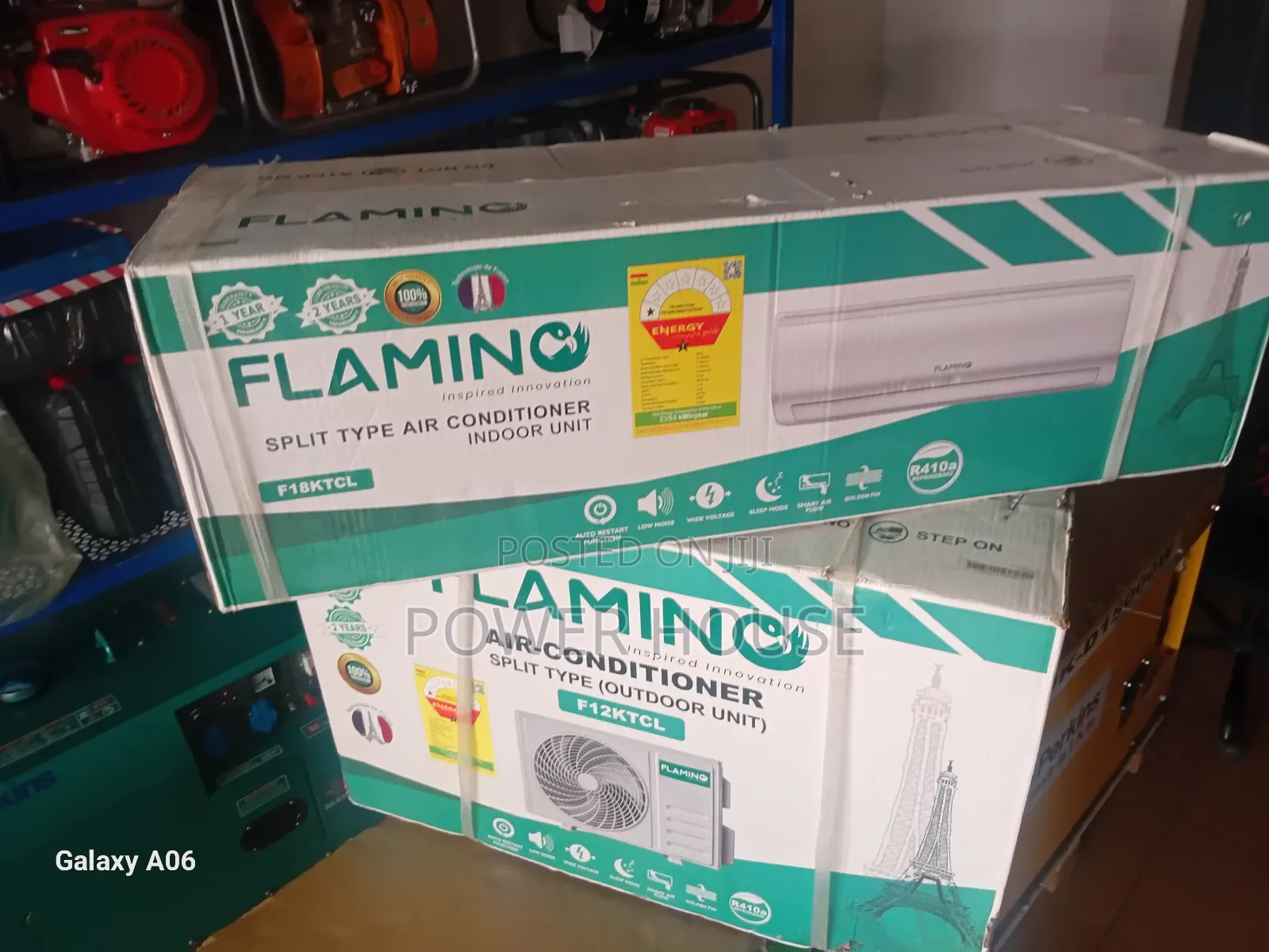 Flamino 1.5hp Split Ac – Strong Airflow, Low Energy