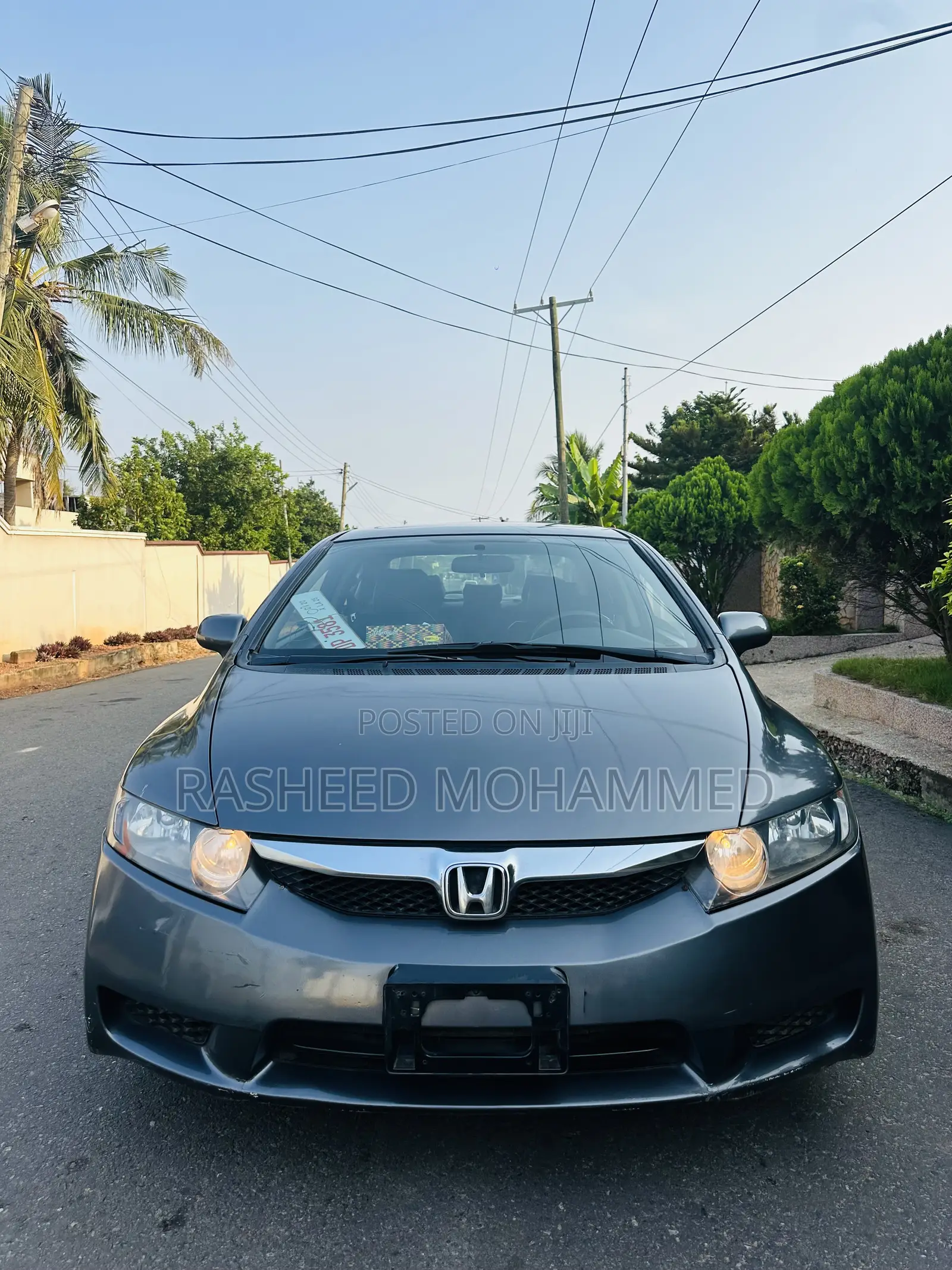 Honda Civic EX-L Sedan 2012 Gray