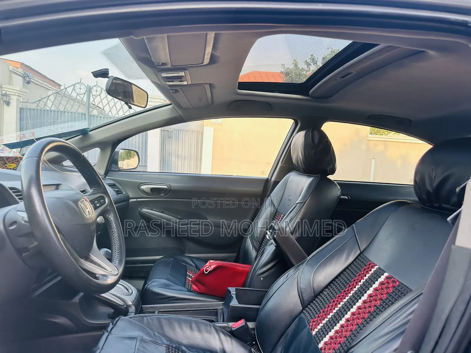 Honda Civic EX-L Sedan 2012 Gray