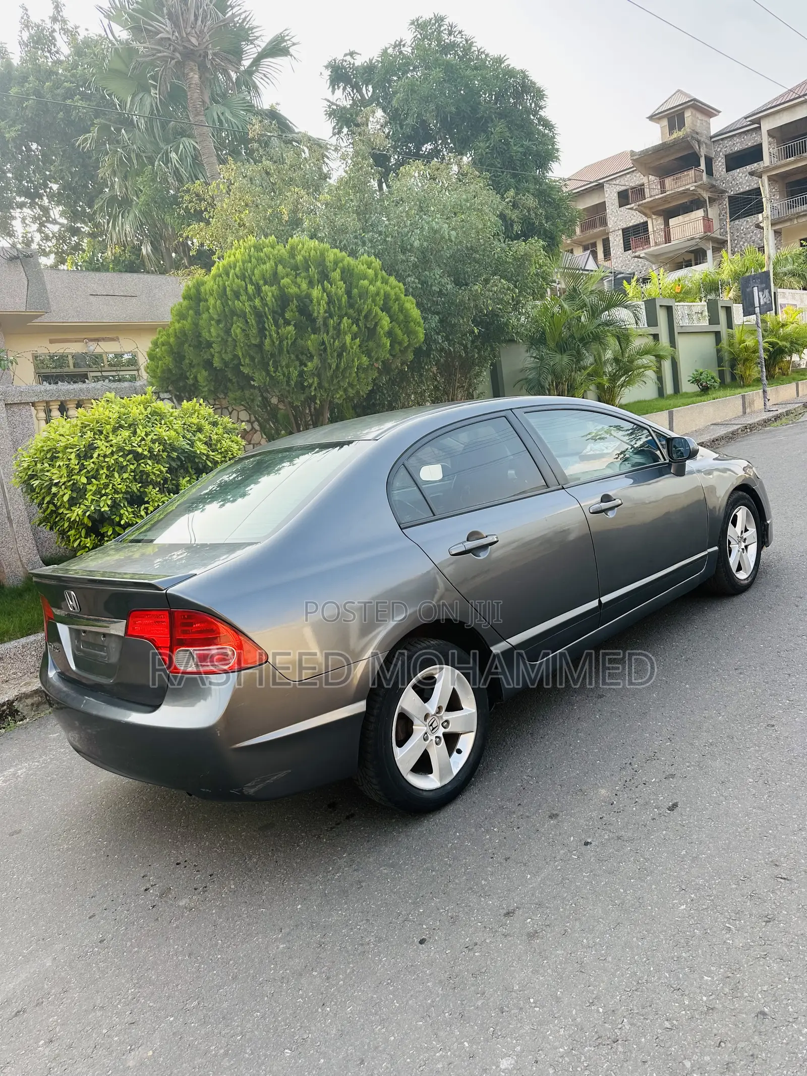 Honda Civic EX-L Sedan 2012 Gray