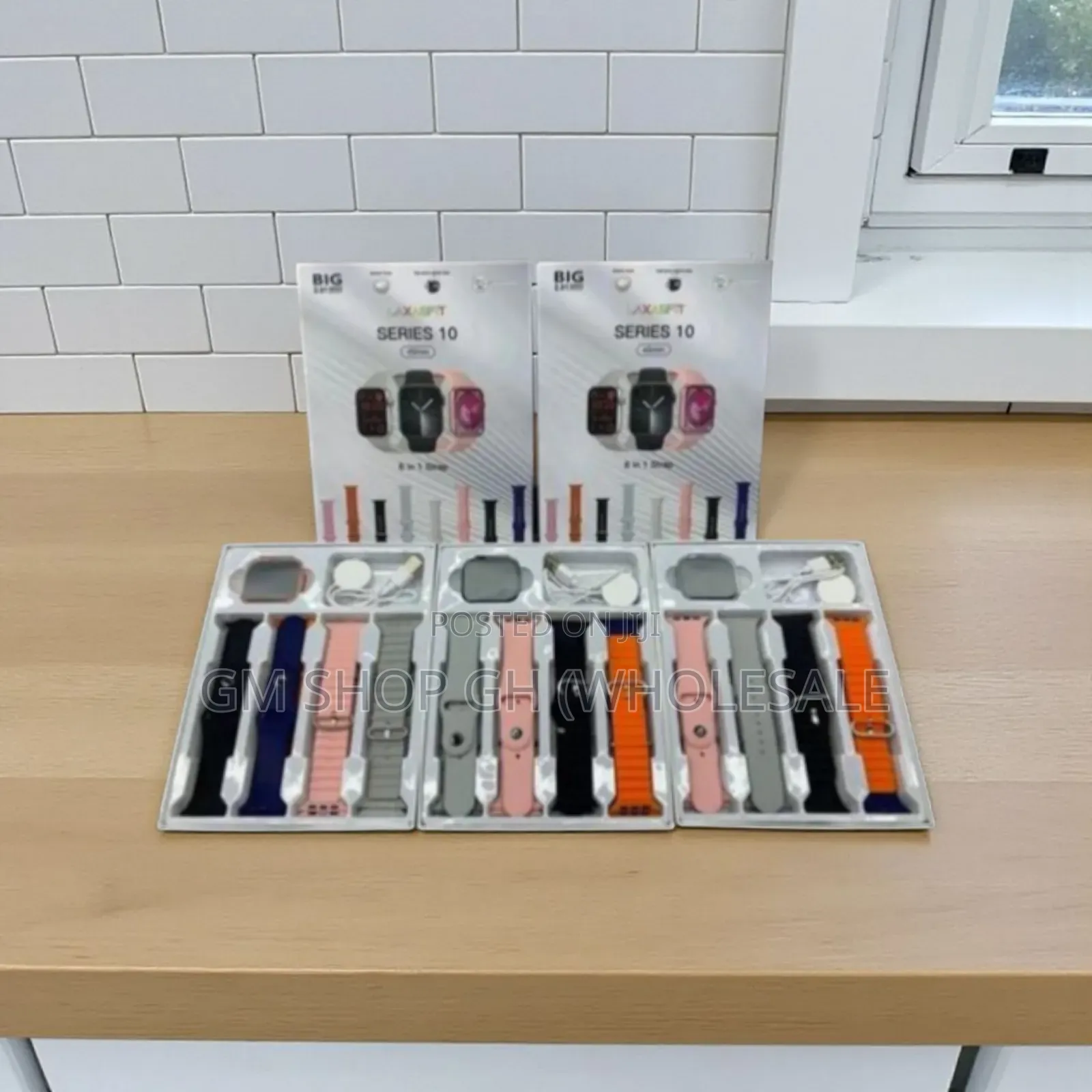 Laxasfit Series 10 Smartwatch 8 in 1 Set (637386)
