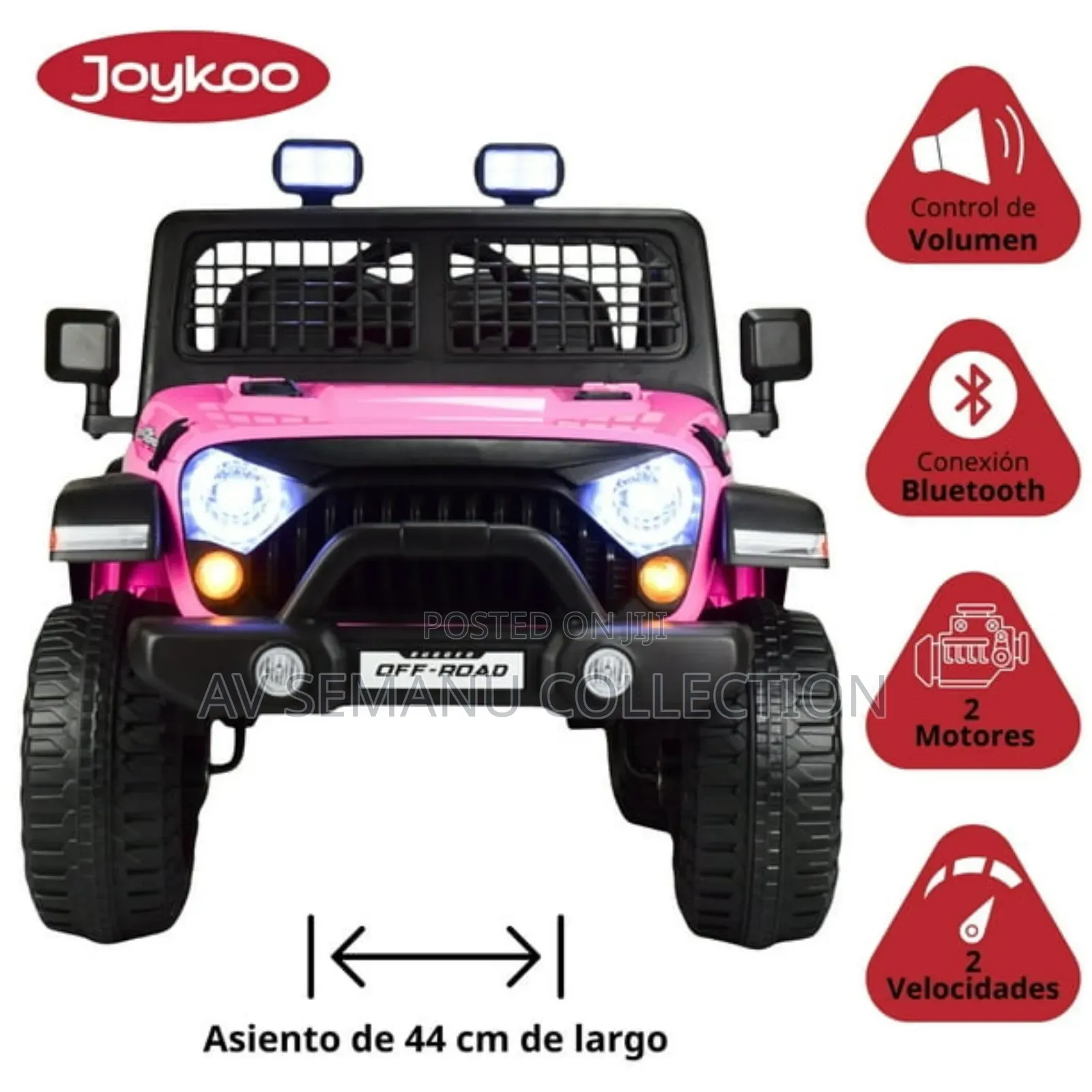 Jeep Truck Nel-618 12v Electric Kids Ride on Car Leather Seat Rubber