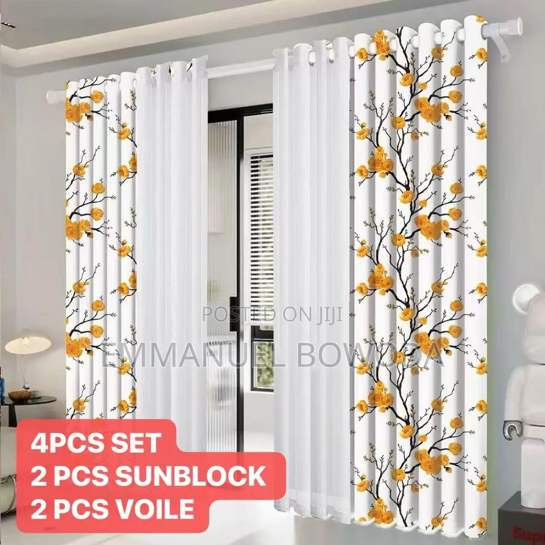 4 In1 Total Blackout Curtains