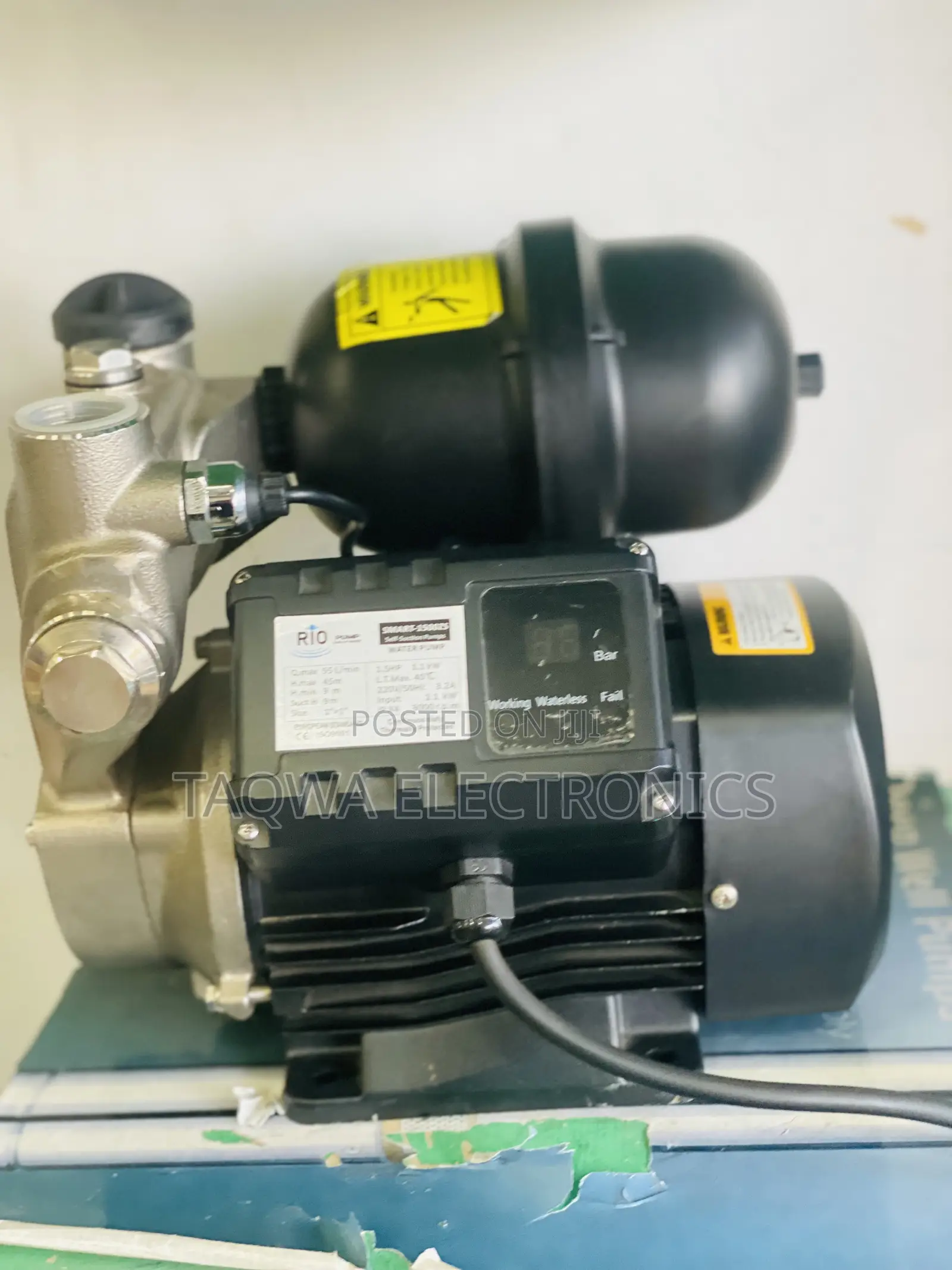 Smart-1500zs- Rio 1.5hp Water Pump and Booster