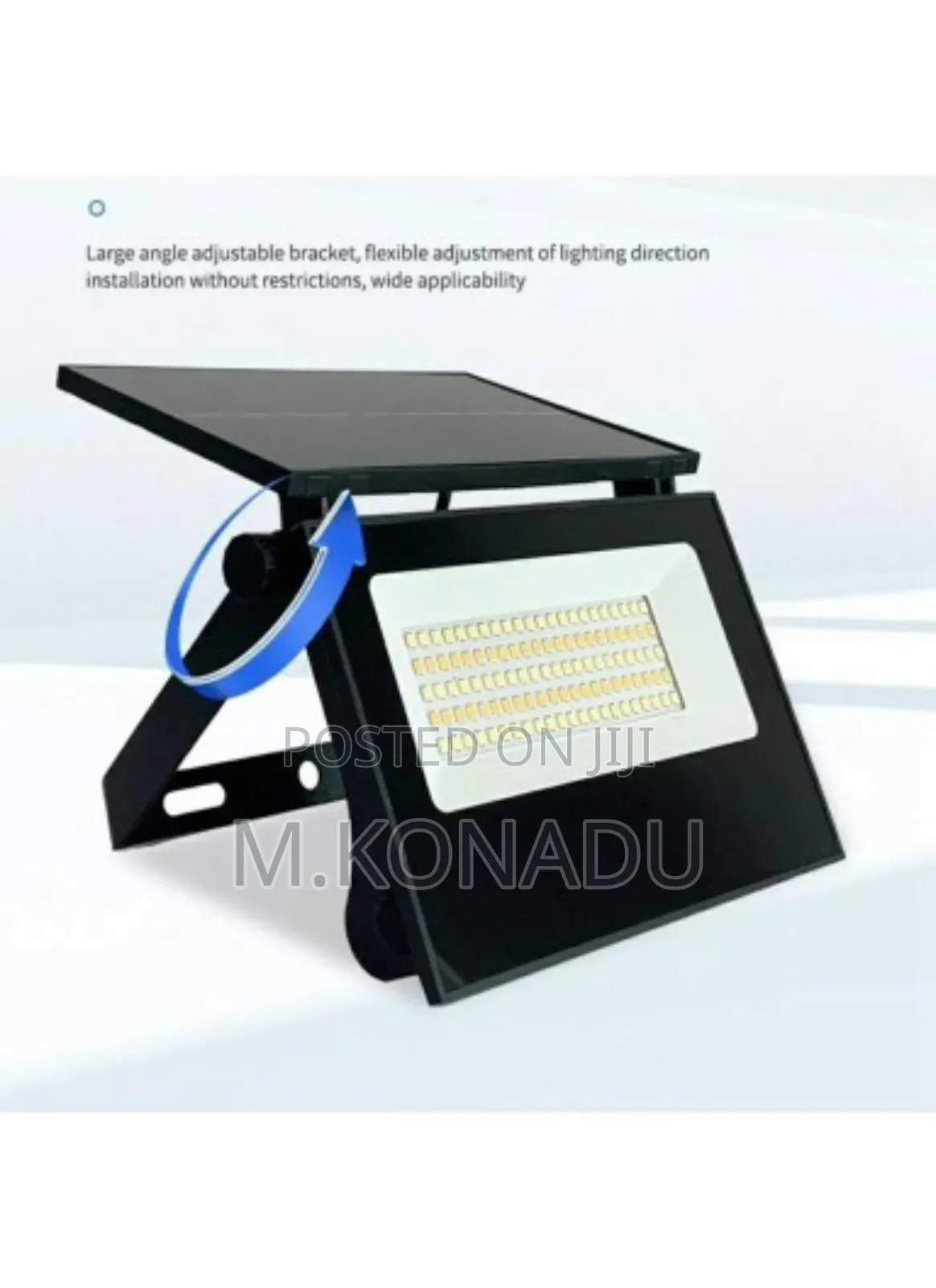 Foldable Solar Light Outdoor Motion Sensor With Remote Control