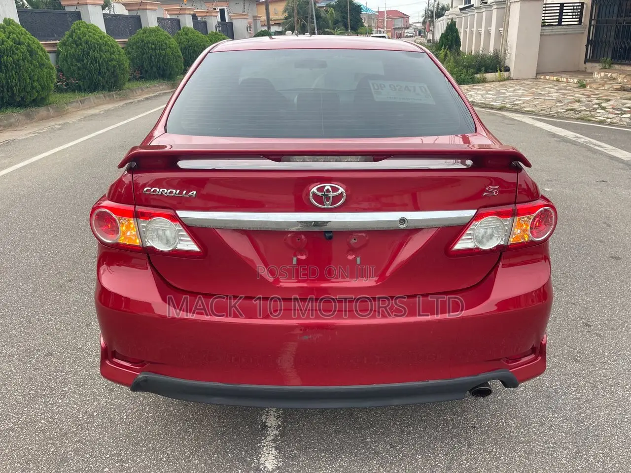 Toyota Corolla S 4dr Sedan (1.8L 4cyl 4A) 2013 Red