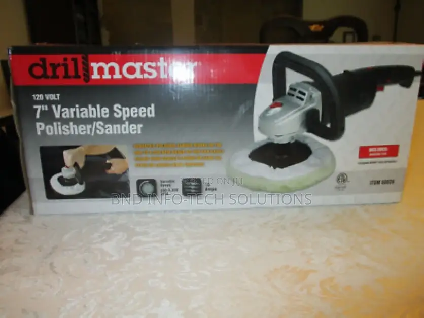 Drill Master Variable Speed Polisher/Sander 7"