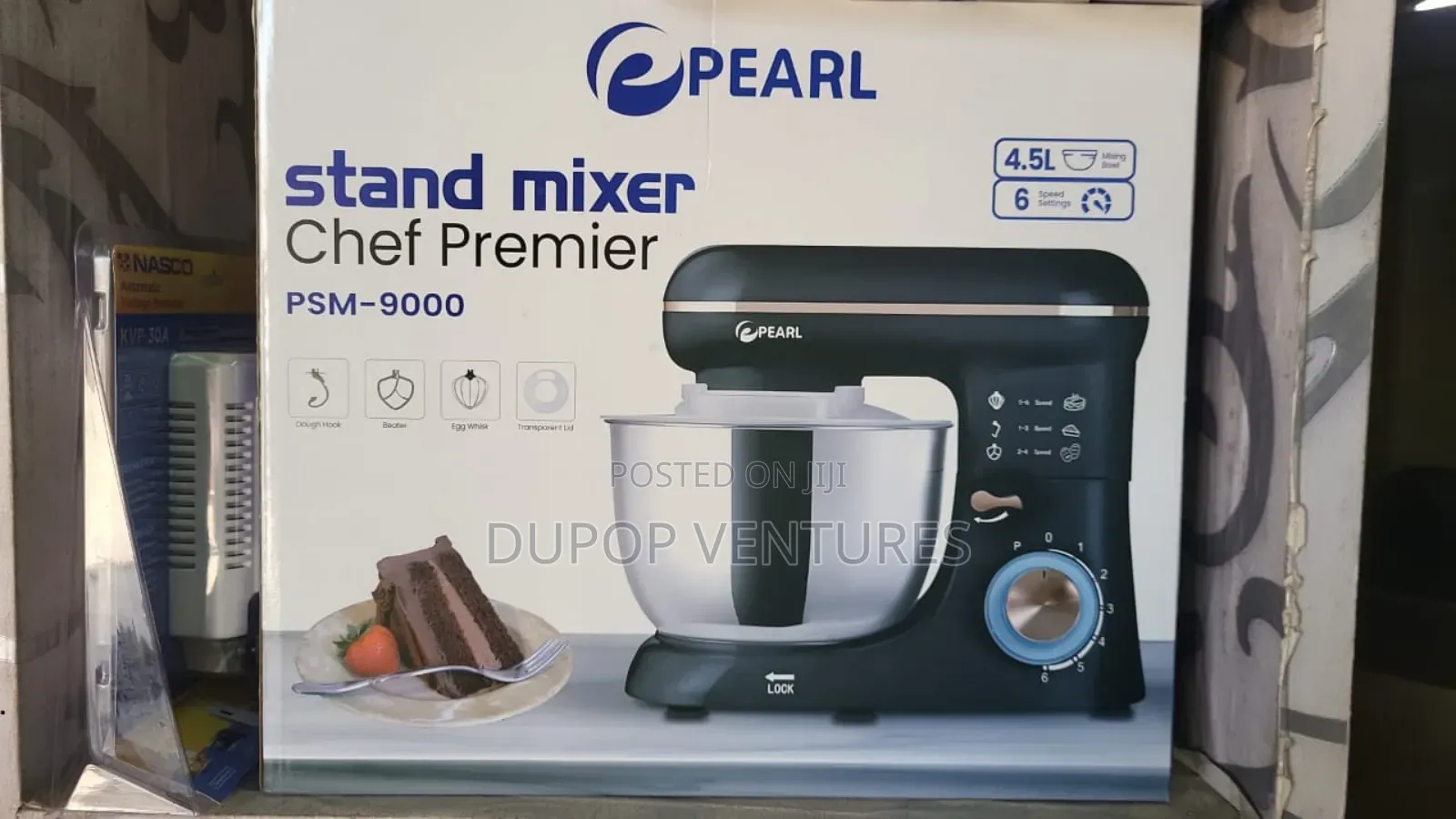 All New Pearl 4.5l Mixer Chef Premier