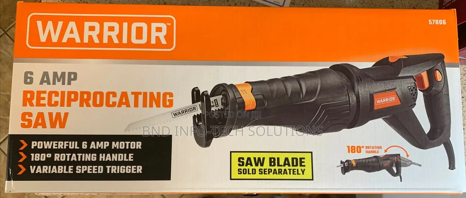 Warrior 6amp Reciprocating Saw
