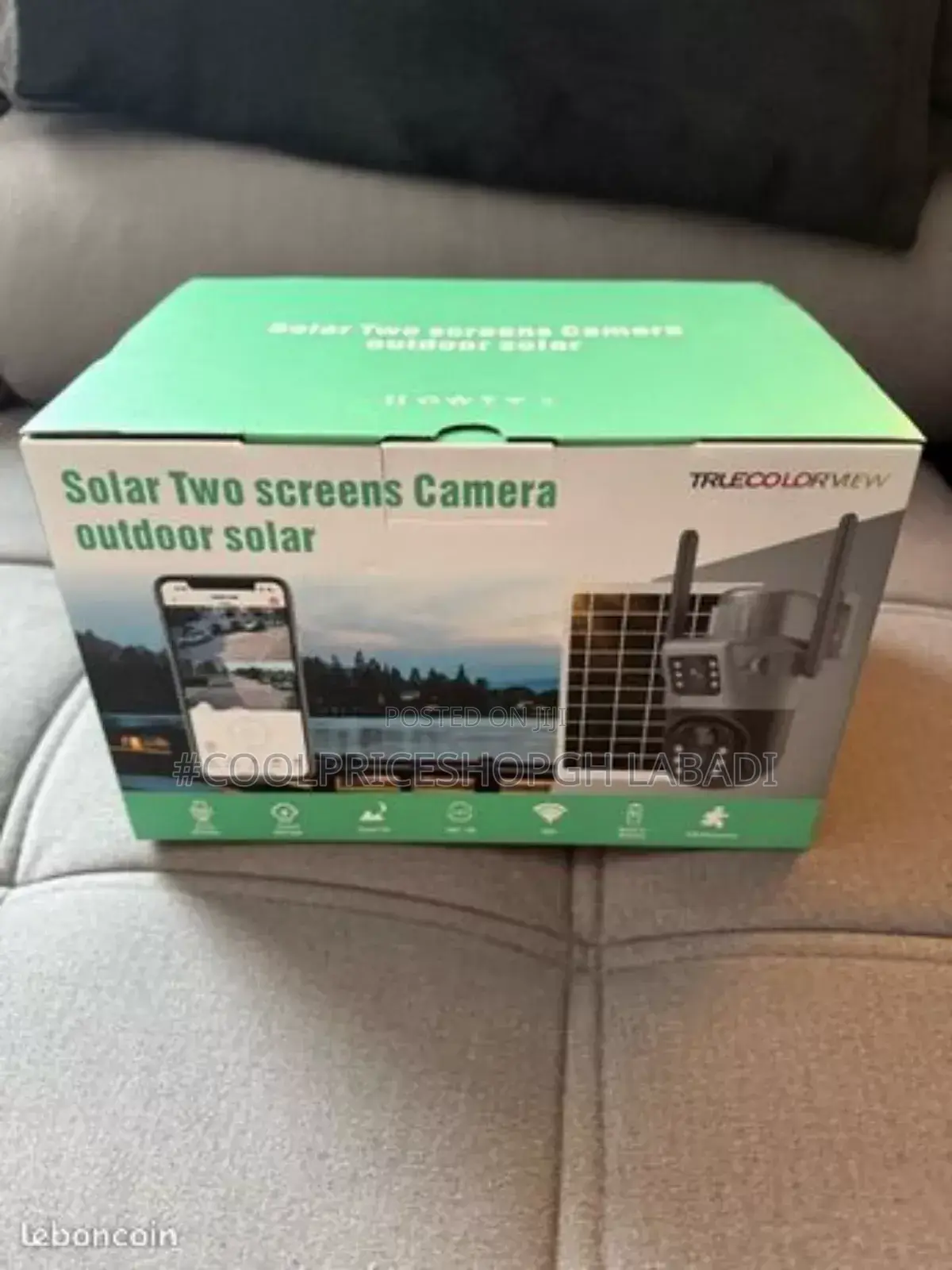 Solar Power V380 Pro 4g Dual Lens