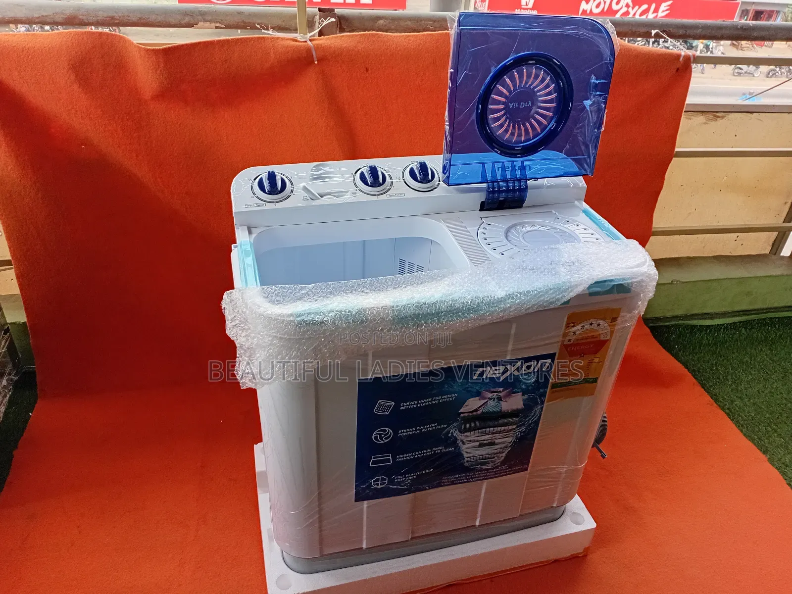 Quickspin Nexon Washing Machine for Fast Cleaning