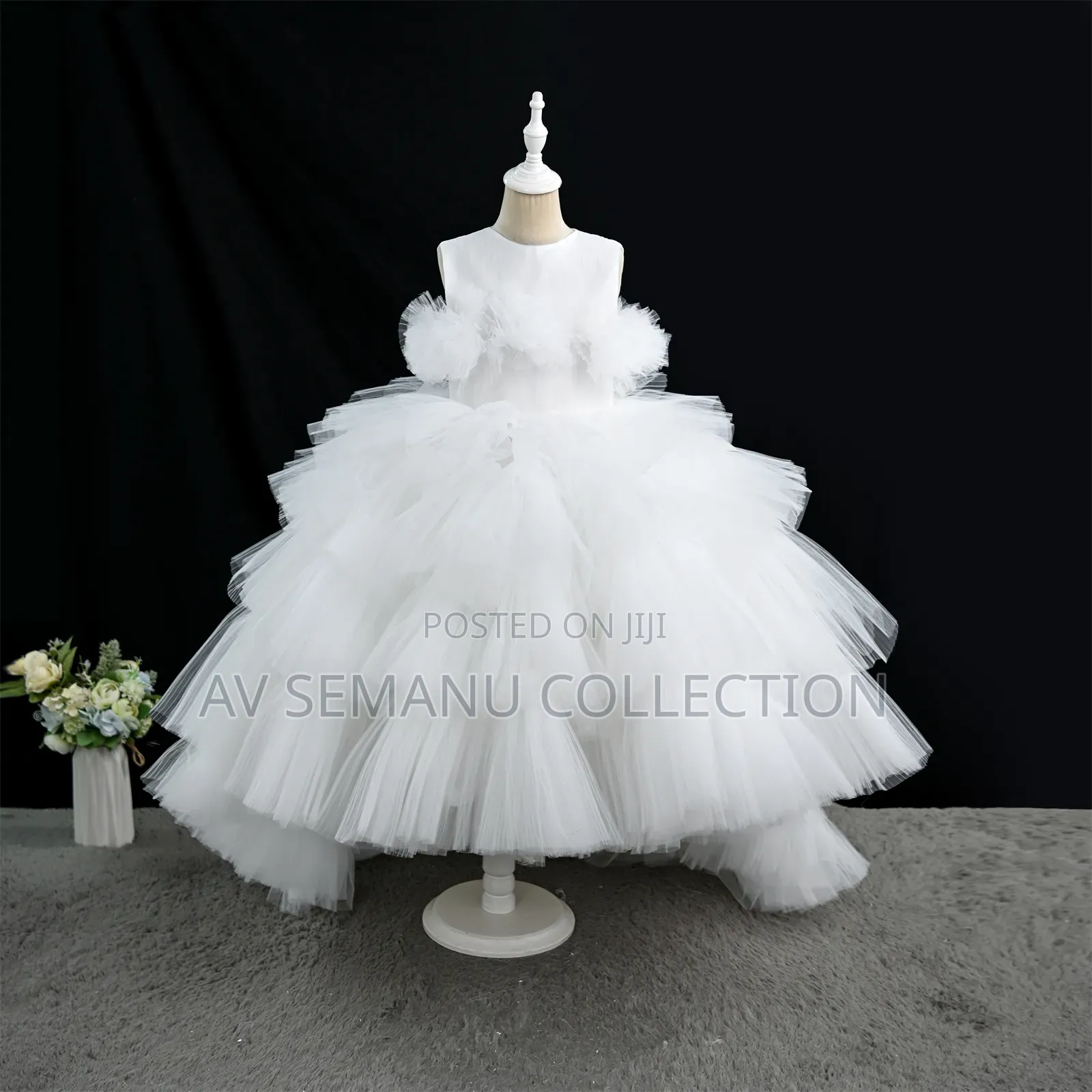 Girls Princess Birthday Party Gown