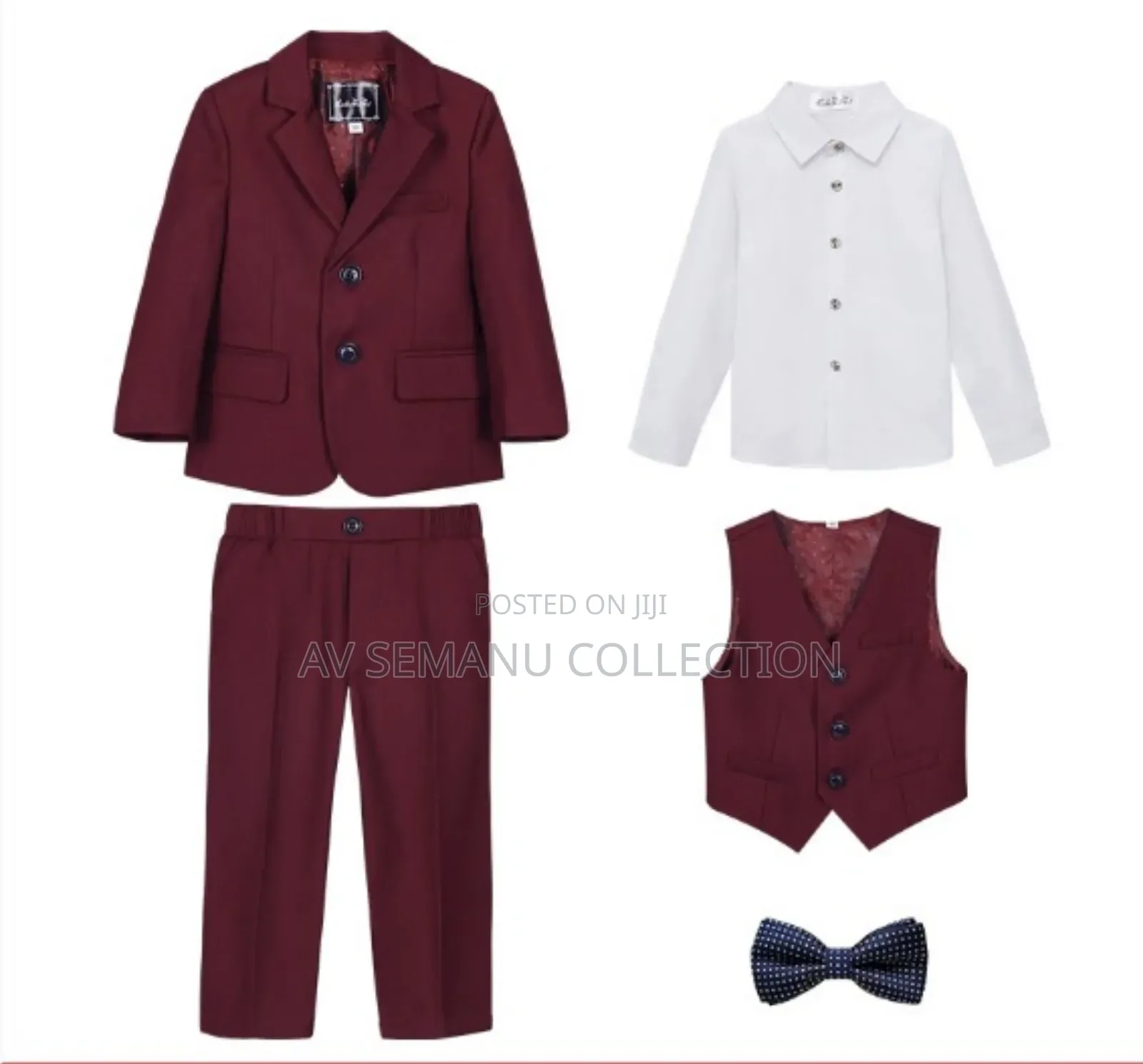 Boys 5 Pieces Set Suit