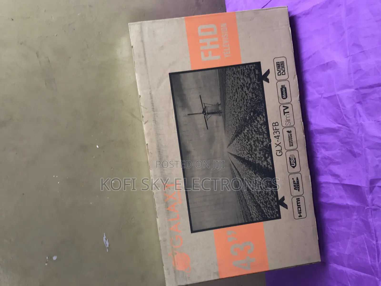 Safest Galaxy 43inch Digital Satellite Tv