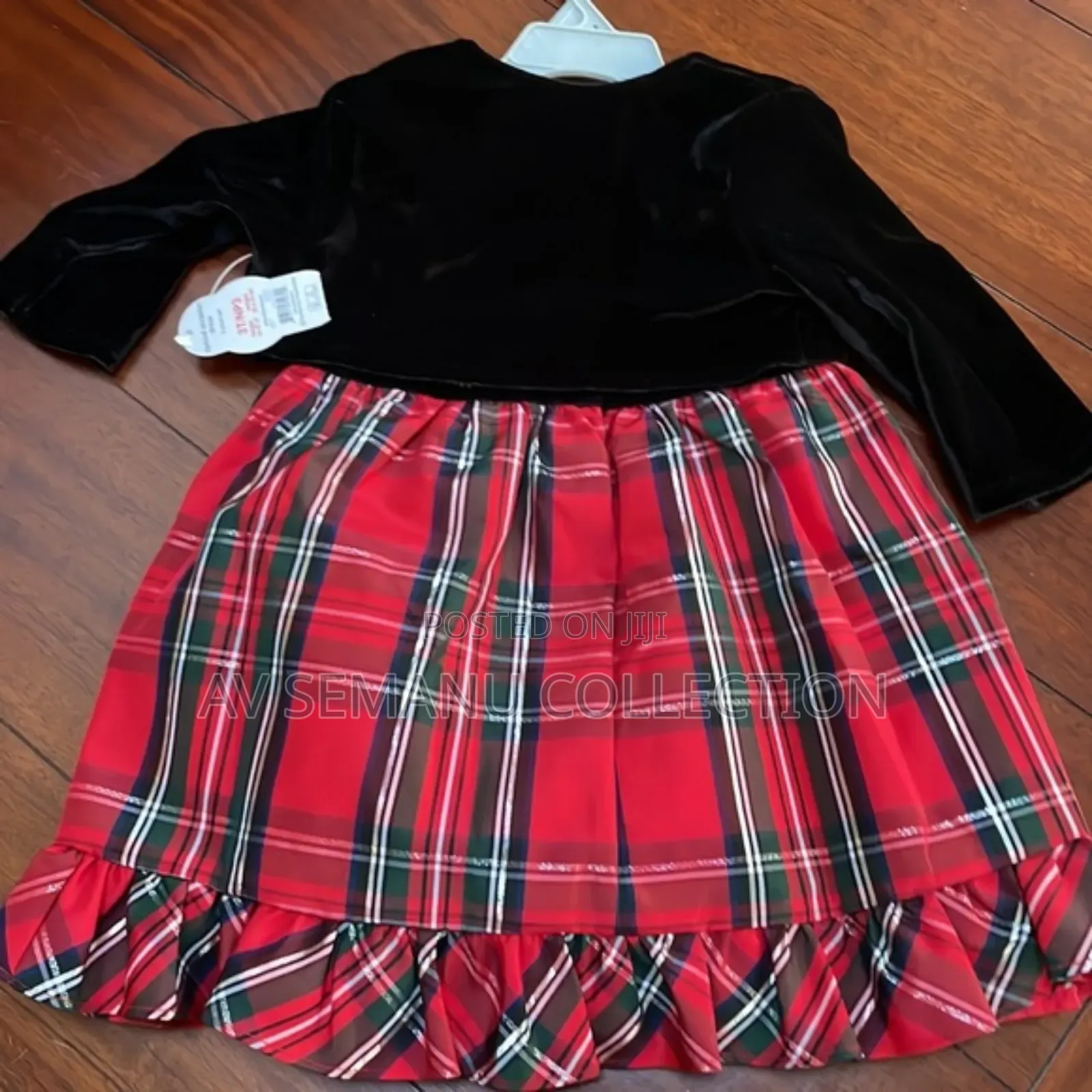 Wonder Nation Girls Christmas Dress