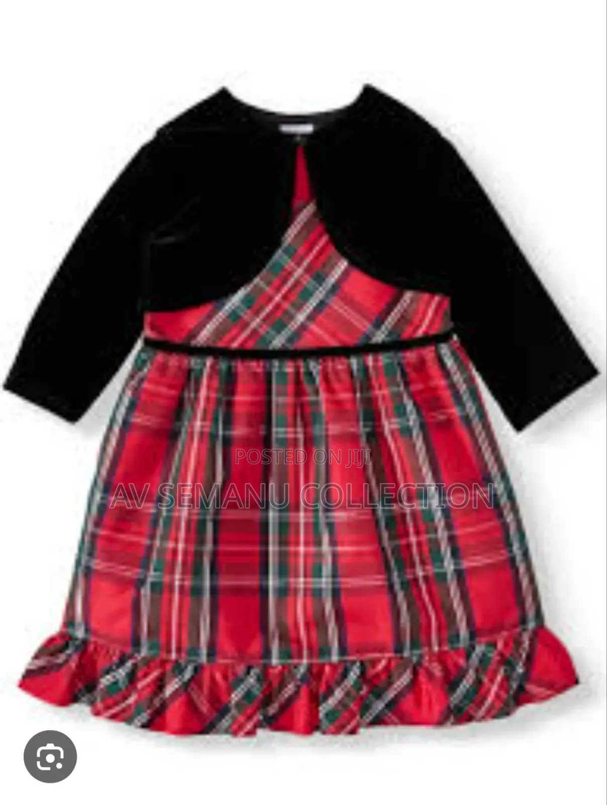 Wonder Nation Girls Christmas Dress