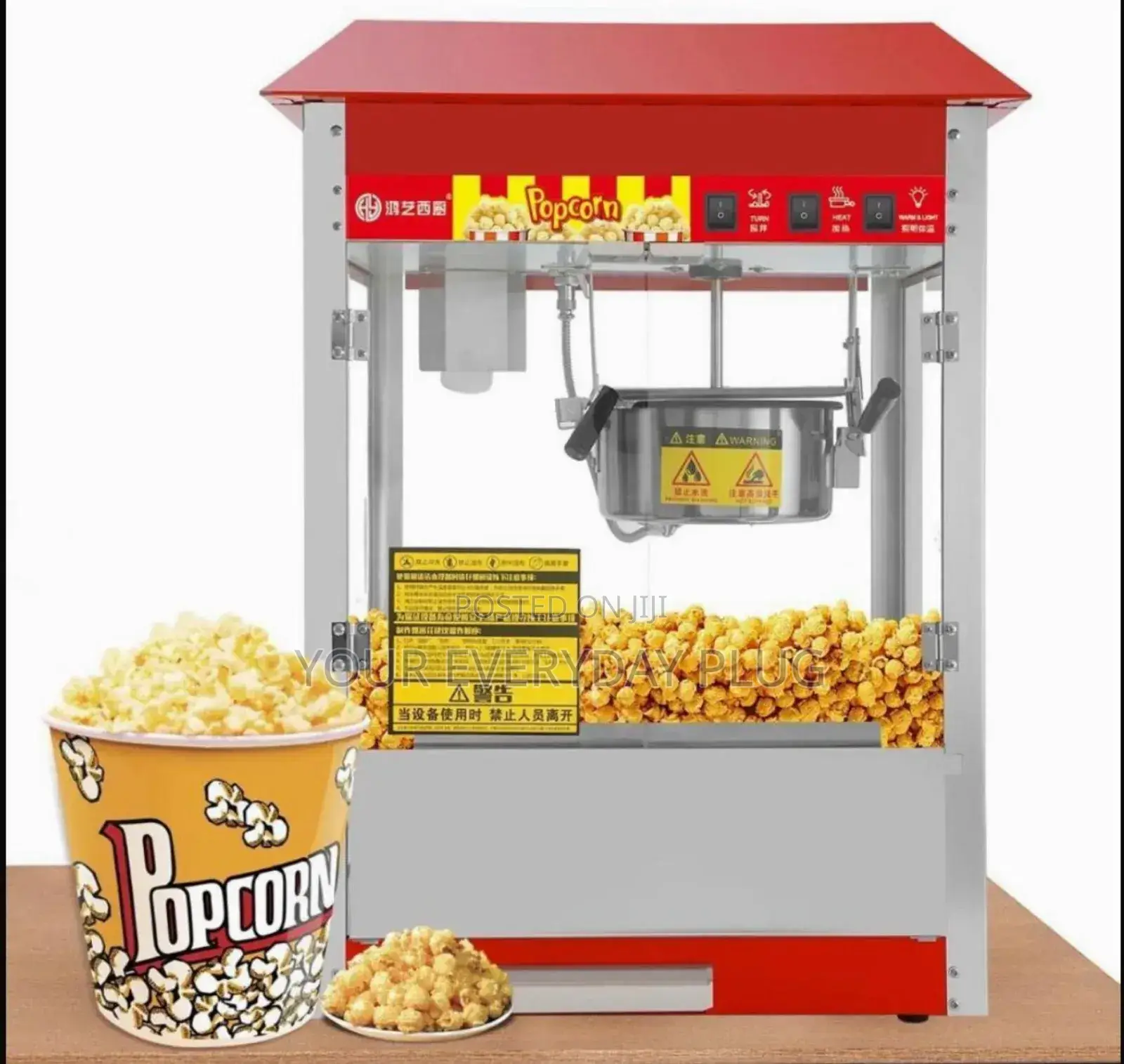 Foreign Popcorn Machines