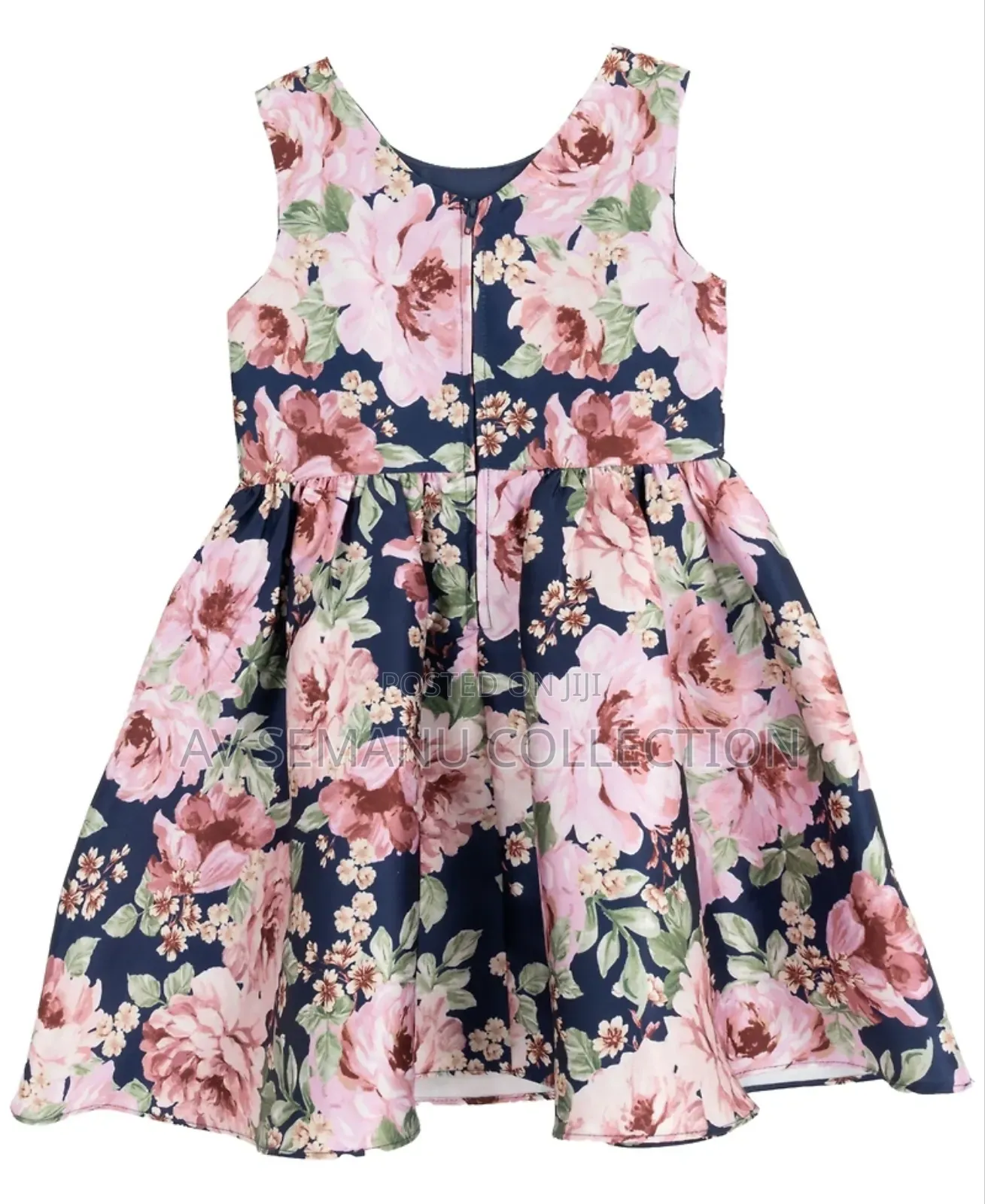 Shop Rare Editions Toddler and Little Girls Mikado Printed Fit Flare