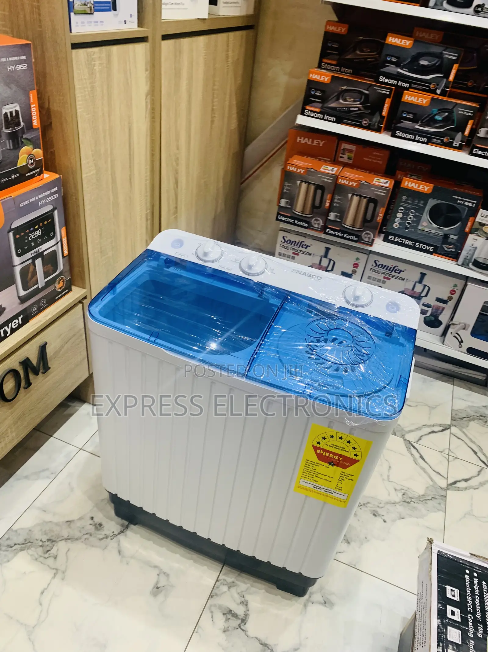 Text Us for Your Washing Machine Topload Twintub 10kg Nasco Or