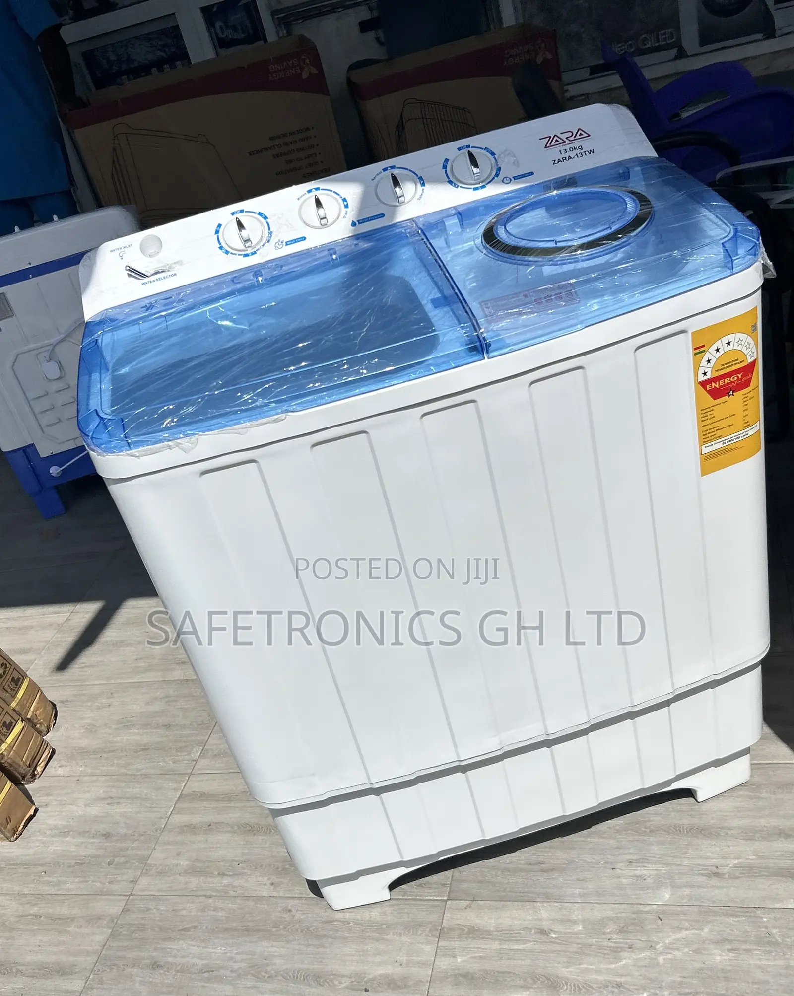 Lastest Spin and Wash Zara 13.0kg Topload Semiautomatic Washer
