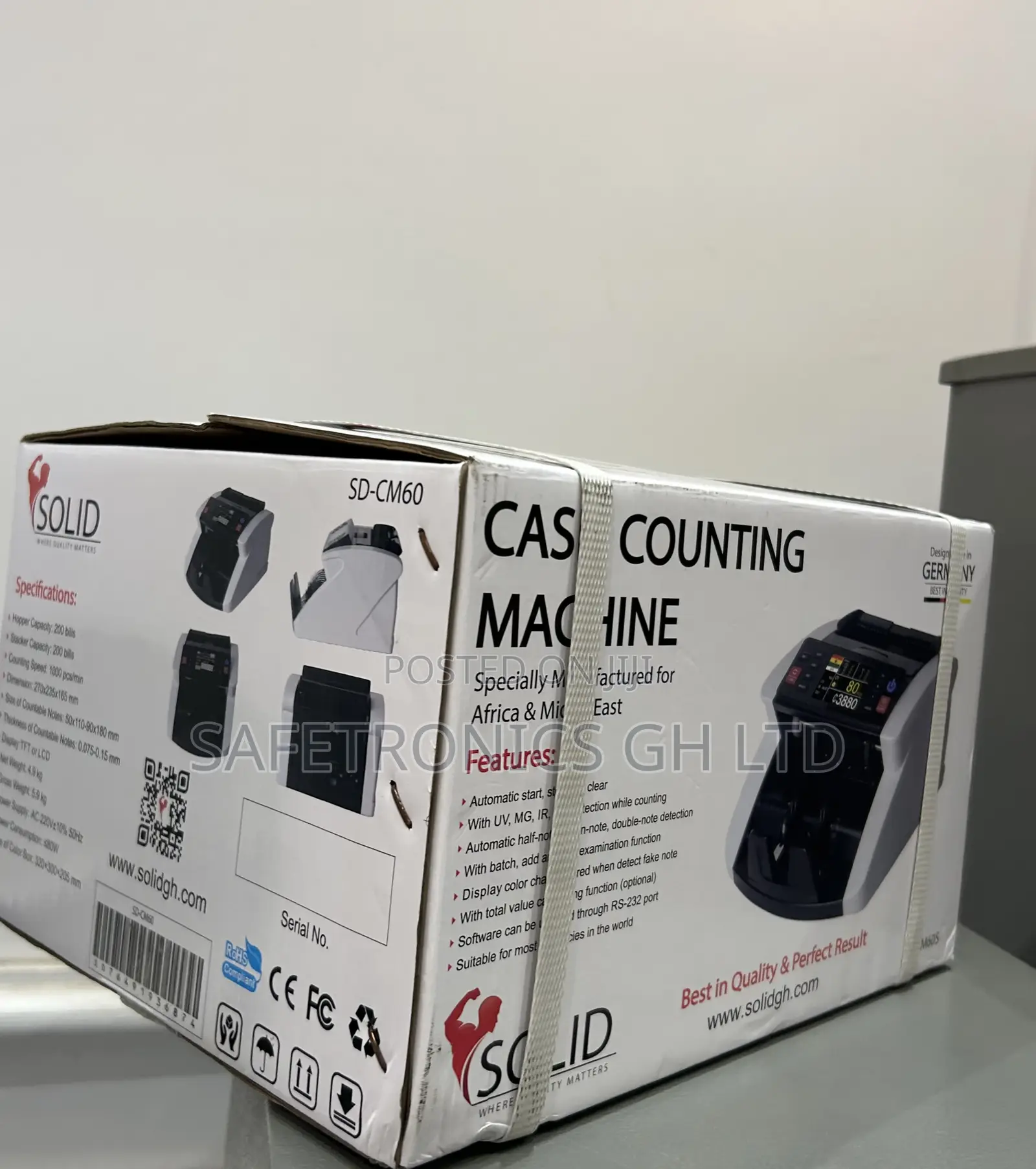 Lastest Solid Electric (Sd-Cm60s) Counting Machine