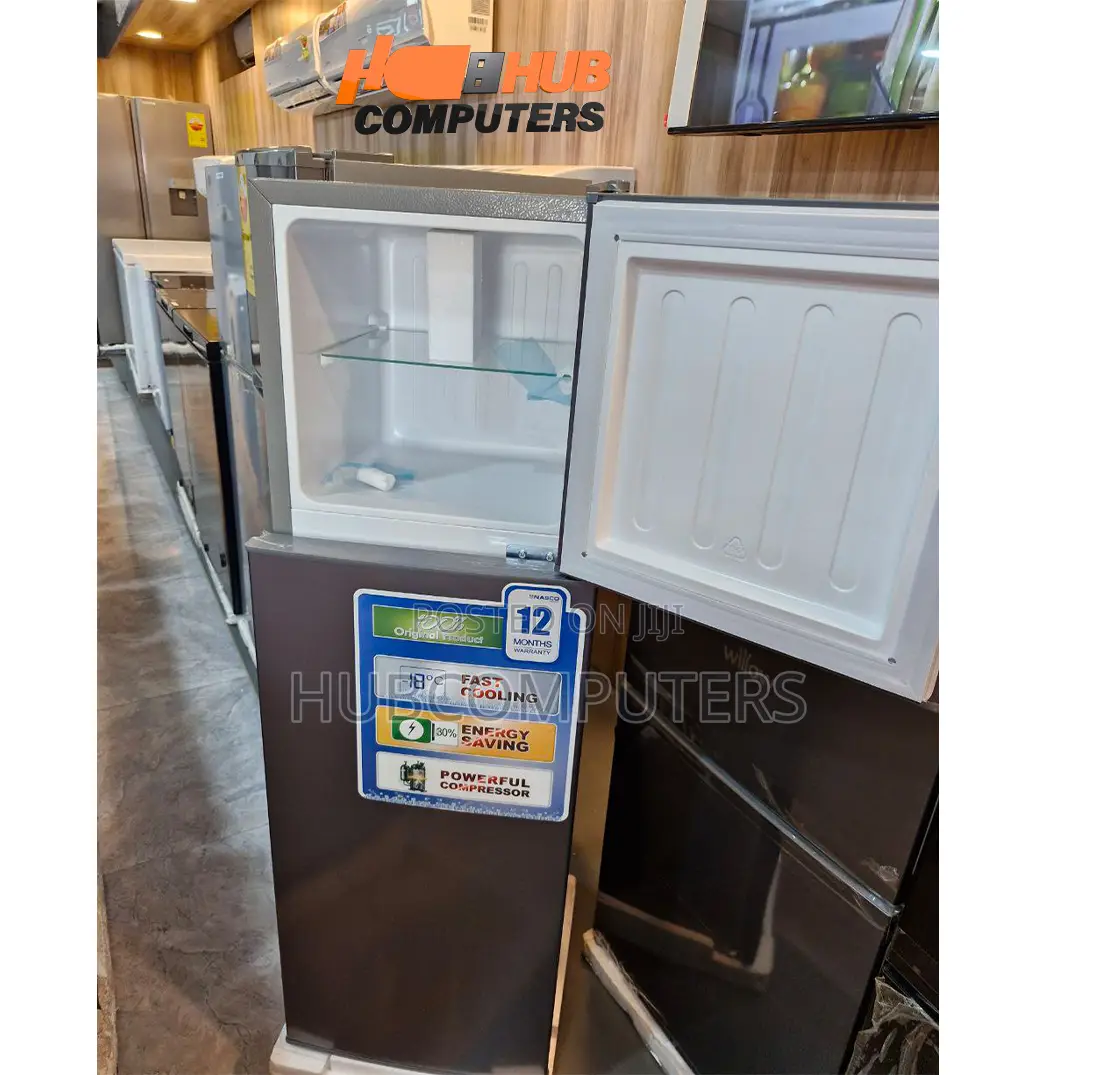 Nasco-F2-13s Fridge Top Freezer 98 LTR Silver