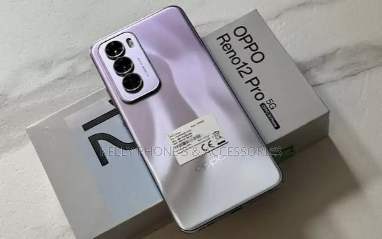 New Oppo Reno 12 5G 256 GB Purple