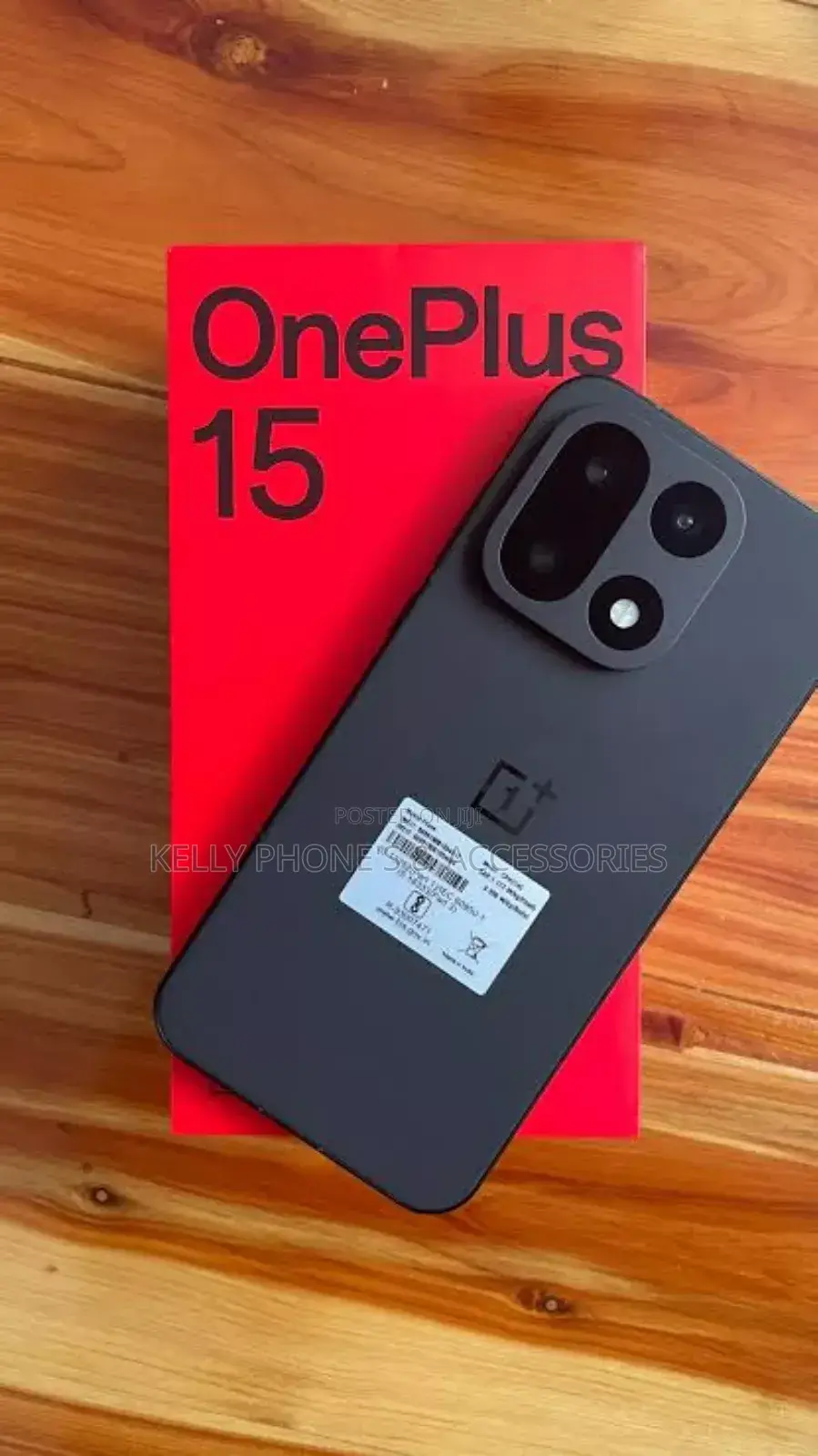 New OnePlus 15 256 GB Black