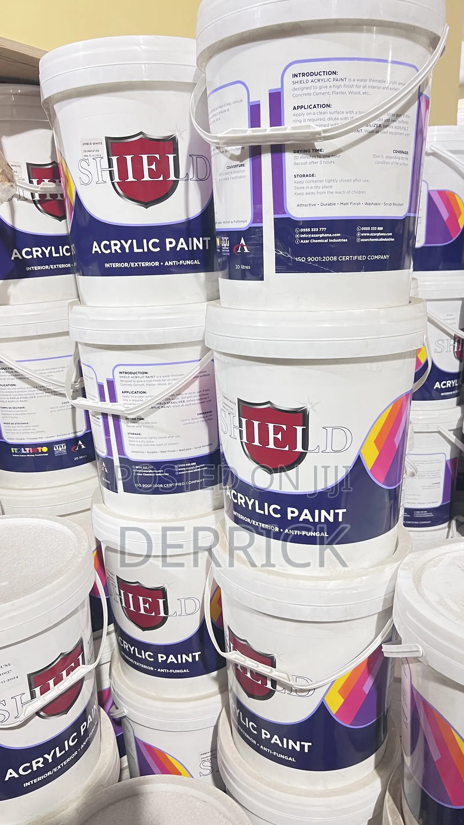 Shield Acrylic Paint 20 Liters