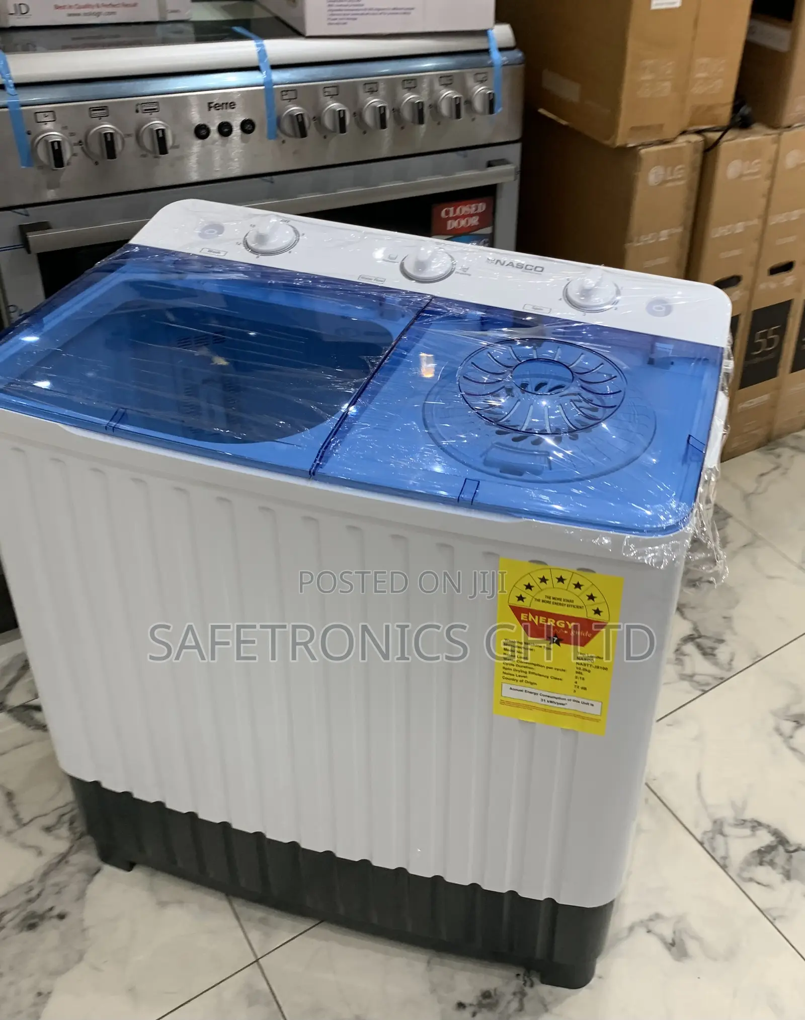 Choose Sleek Top Load 7kg Semiautomatic Electric Nasco Washingmachine