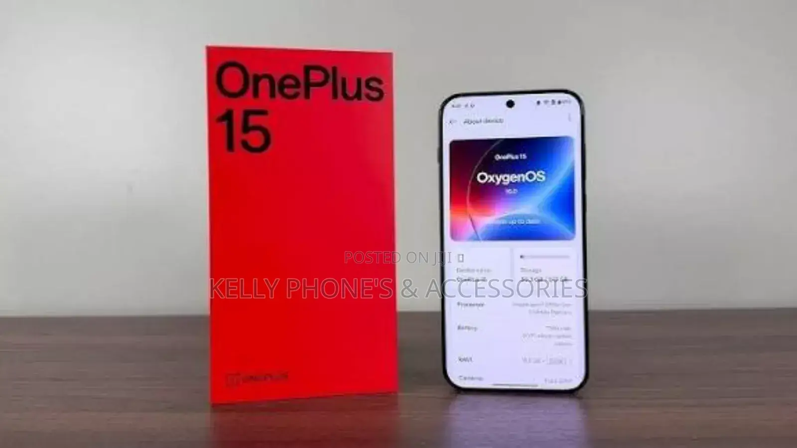 New OnePlus 15 256 GB Black